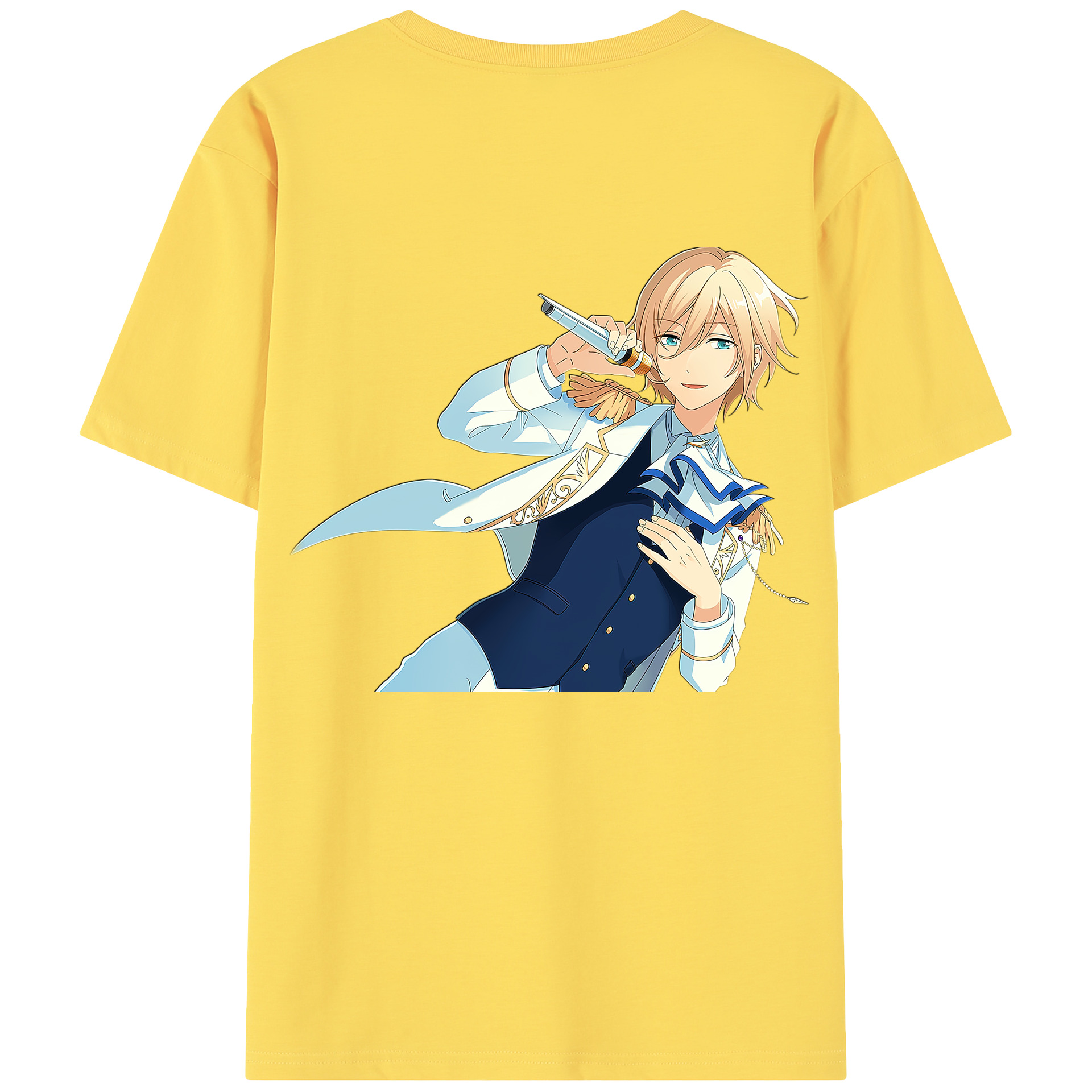 （画像用） あんさんぶるスターズ! Ensemble Stars 綿100％半袖Tシャツ（背面プリント）