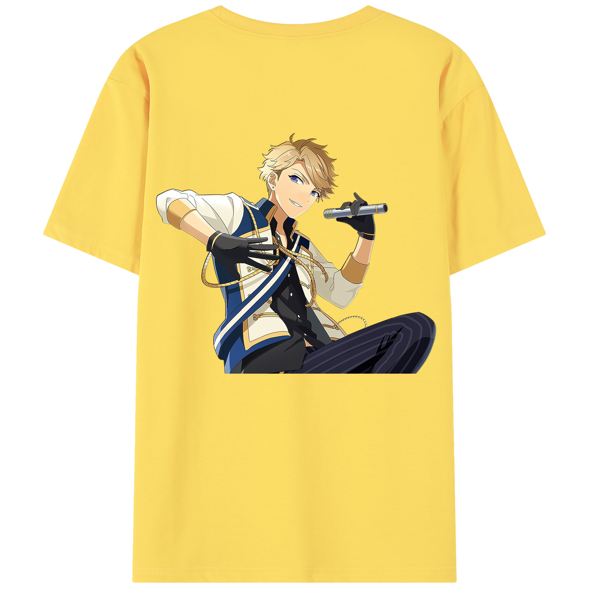 （画像用） あんさんぶるスターズ! Ensemble Stars 綿100％半袖Tシャツ（背面プリント）
