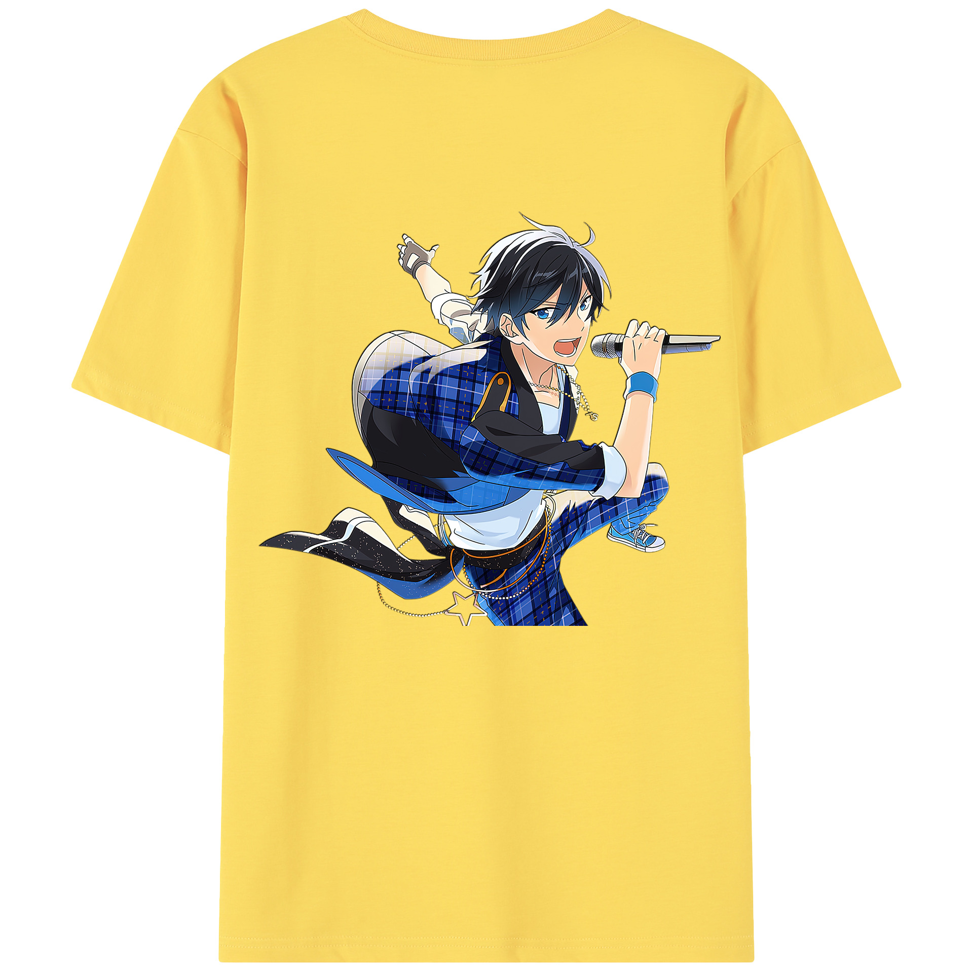 （画像用） あんさんぶるスターズ! Ensemble Stars 綿100％半袖Tシャツ（背面プリント）