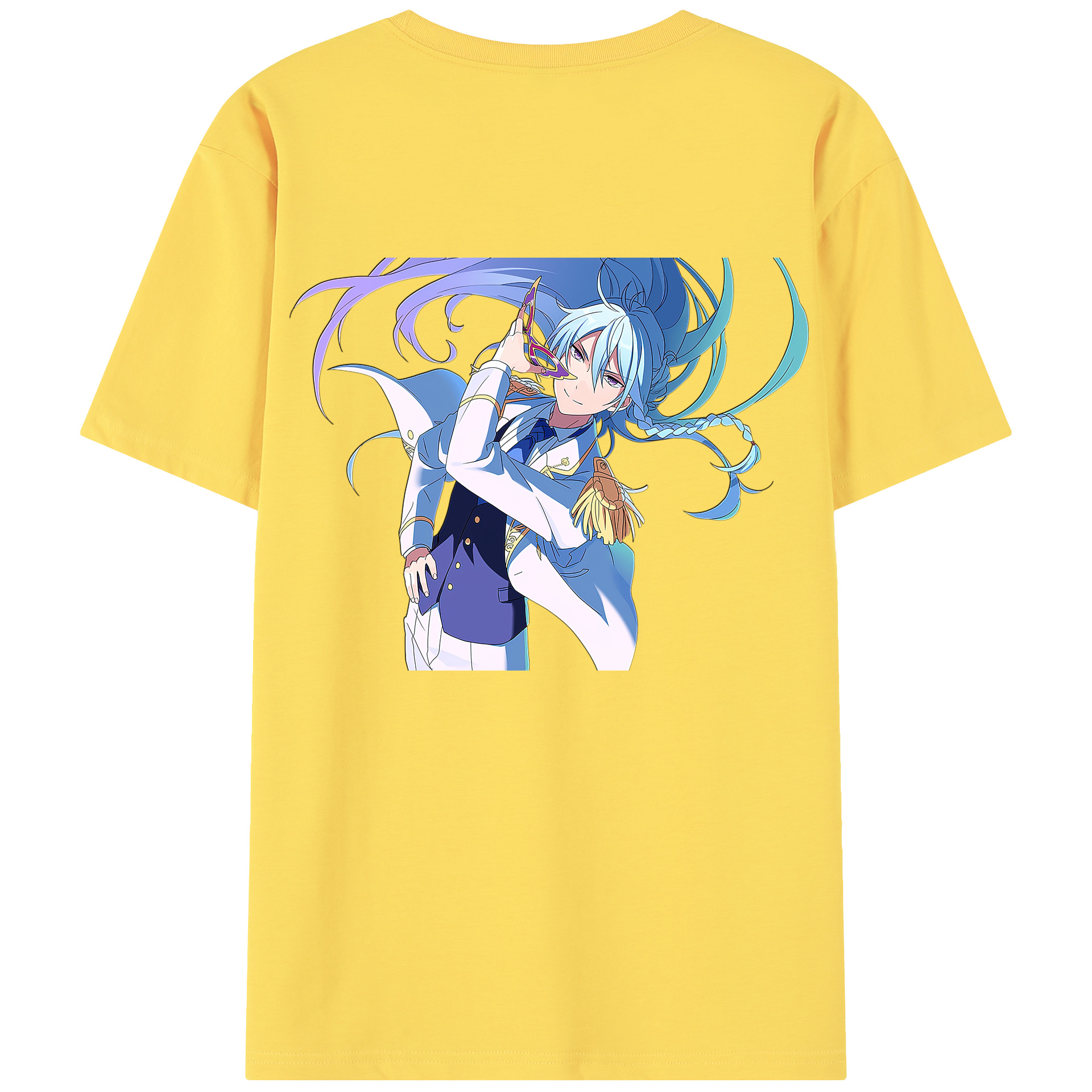 （画像用） あんさんぶるスターズ! Ensemble Stars 綿100％半袖Tシャツ（背面プリント）