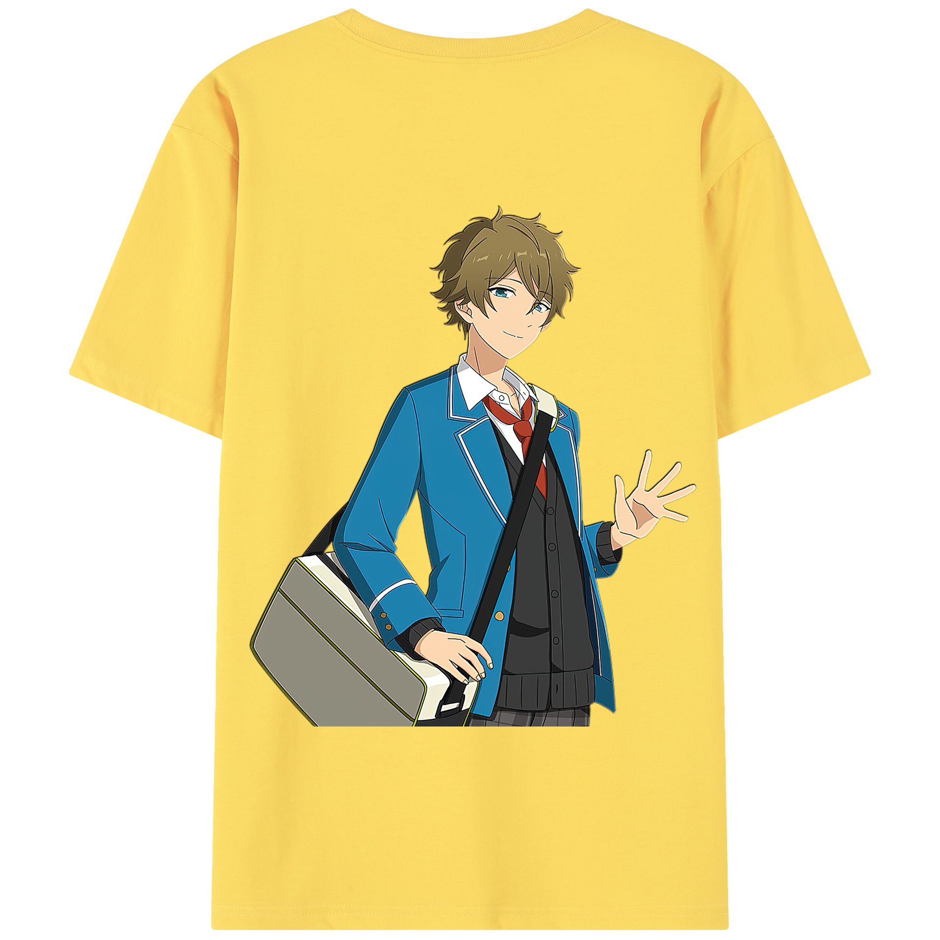 （画像用） あんさんぶるスターズ! Ensemble Stars 綿100％半袖Tシャツ（背面プリント）