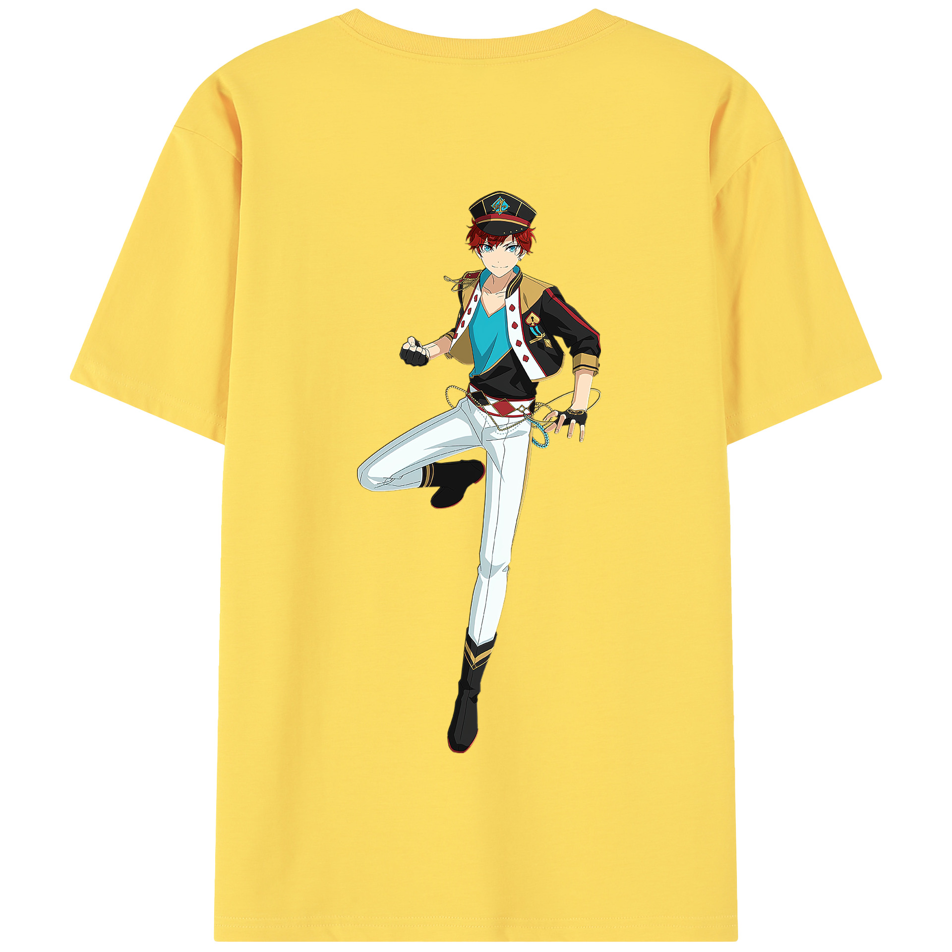 （画像用） あんさんぶるスターズ! Ensemble Stars 綿100％半袖Tシャツ（背面プリント）