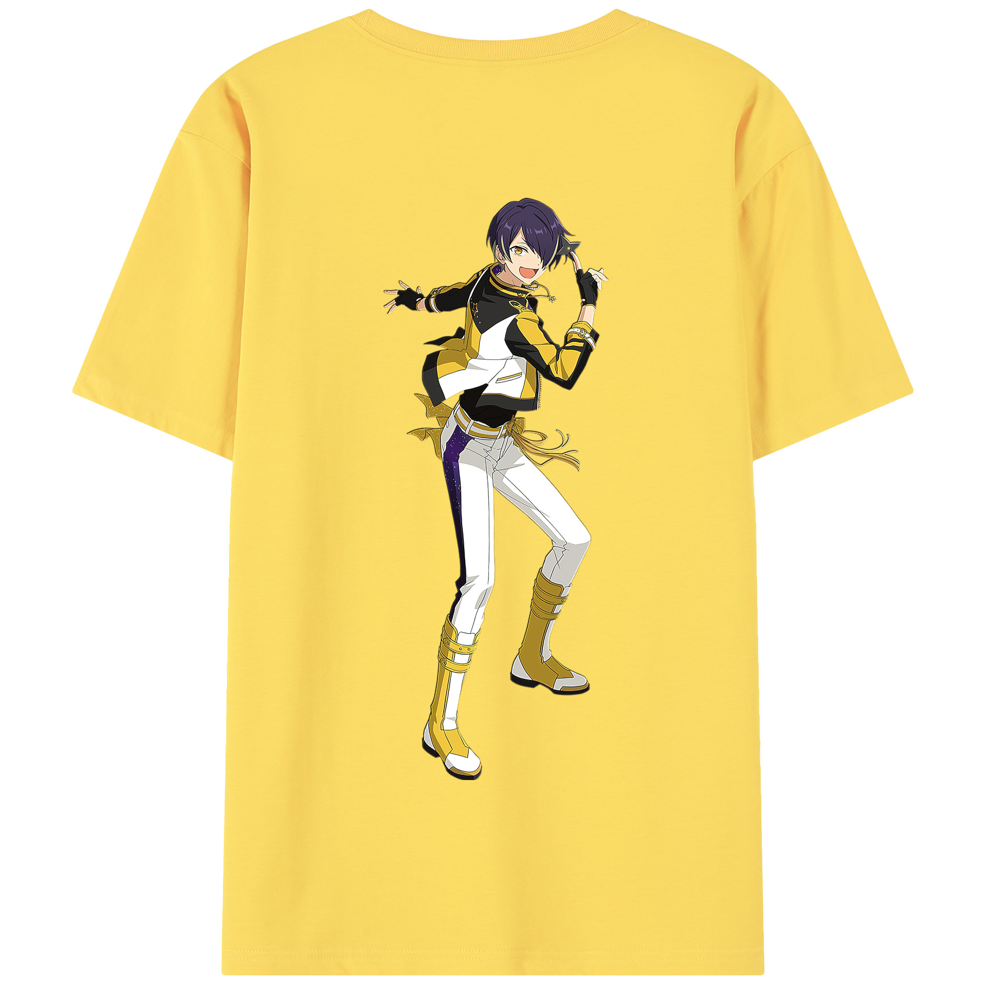 （画像用） あんさんぶるスターズ! Ensemble Stars 綿100％半袖Tシャツ（背面プリント）