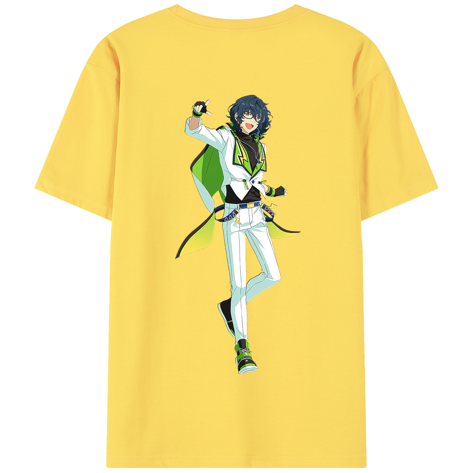 （画像用） あんさんぶるスターズ! Ensemble Stars 綿100％半袖Tシャツ（背面プリント）