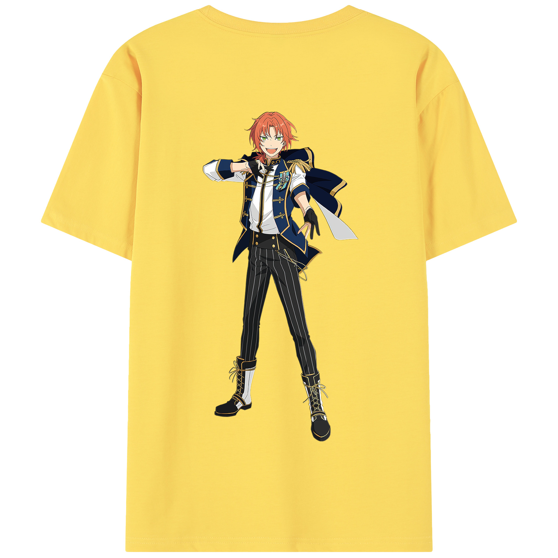 （画像用） あんさんぶるスターズ! Ensemble Stars 綿100％半袖Tシャツ（背面プリント）