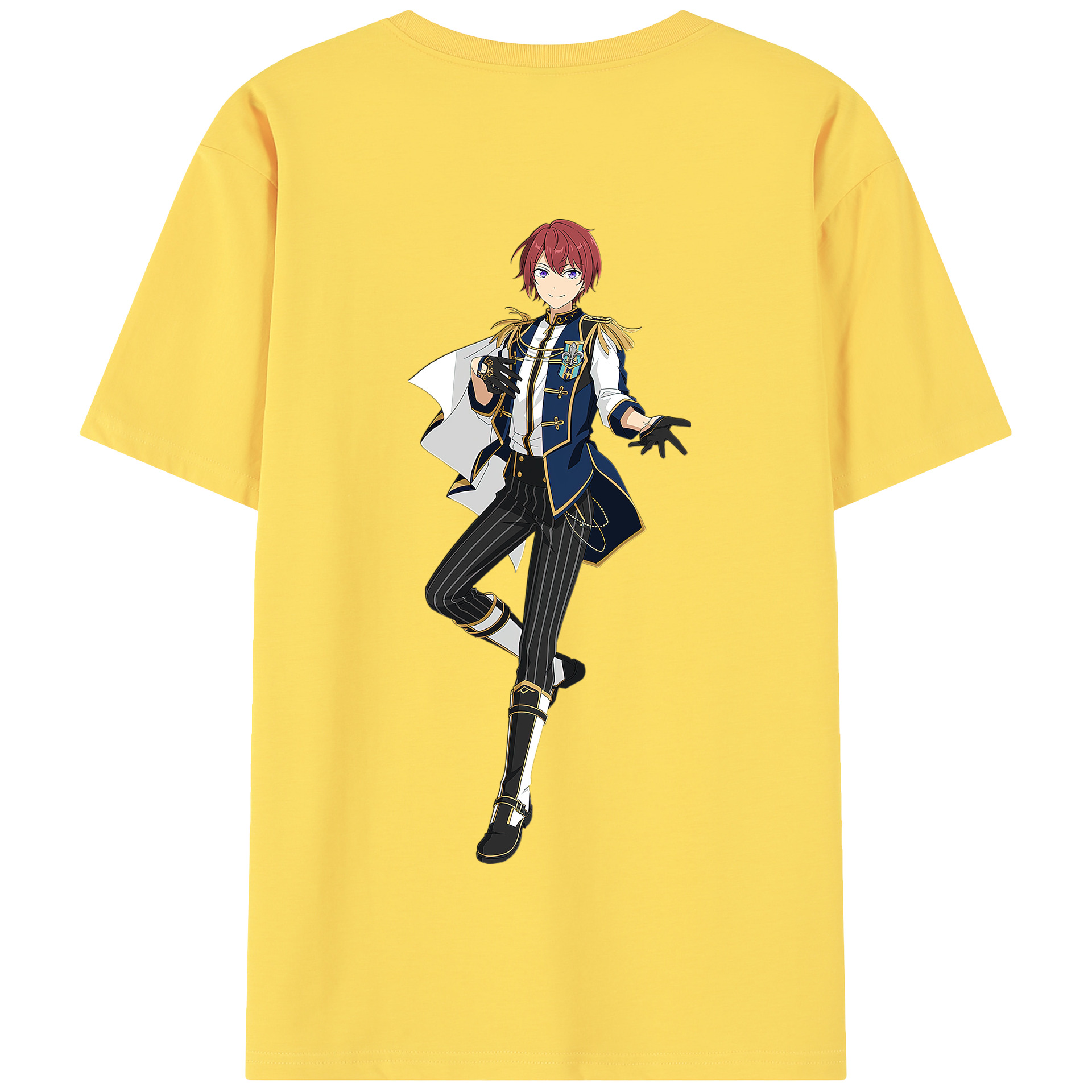 （画像用） あんさんぶるスターズ! Ensemble Stars 綿100％半袖Tシャツ（背面プリント）