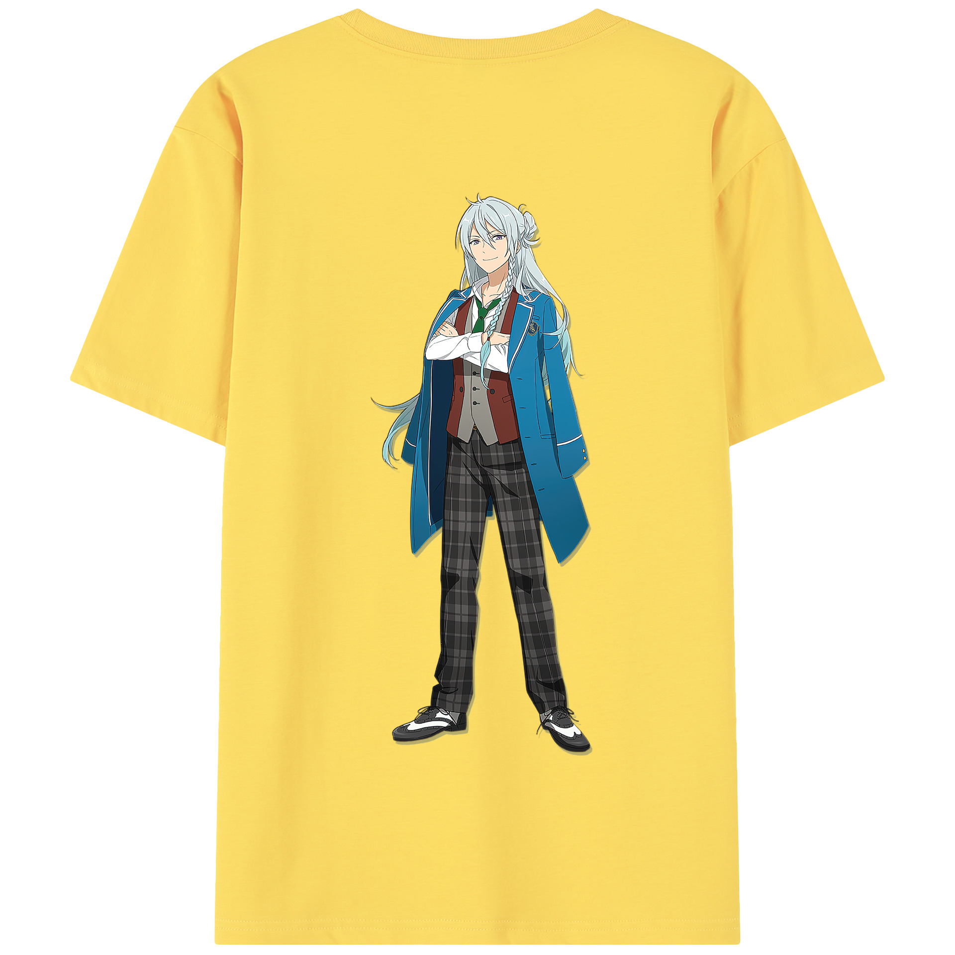 （画像用） あんさんぶるスターズ! Ensemble Stars 綿100％半袖Tシャツ（背面プリント）