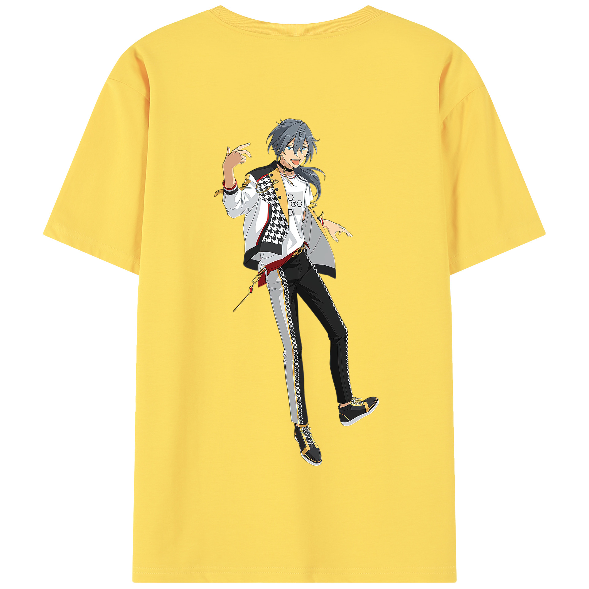 （画像用） あんさんぶるスターズ! Ensemble Stars 綿100％半袖Tシャツ（背面プリント）
