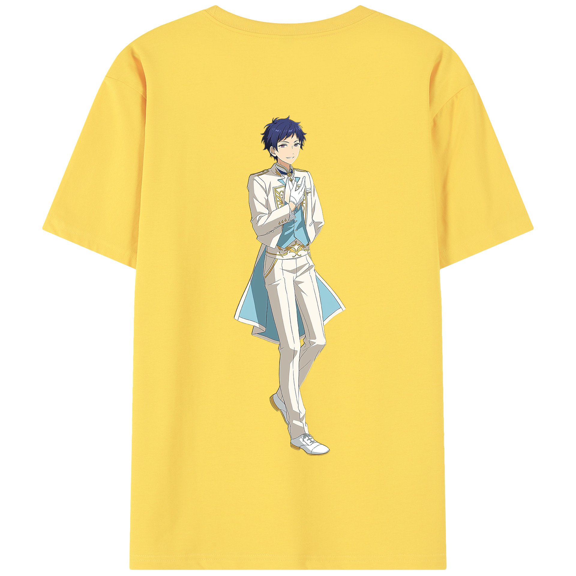 （画像用） あんさんぶるスターズ! Ensemble Stars 綿100％半袖Tシャツ（背面プリント）