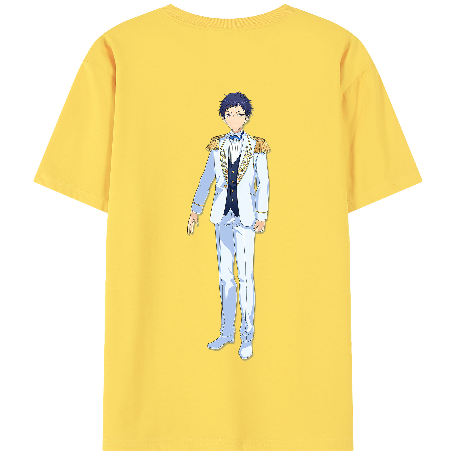 （画像用） あんさんぶるスターズ! Ensemble Stars 綿100％半袖Tシャツ（背面プリント）