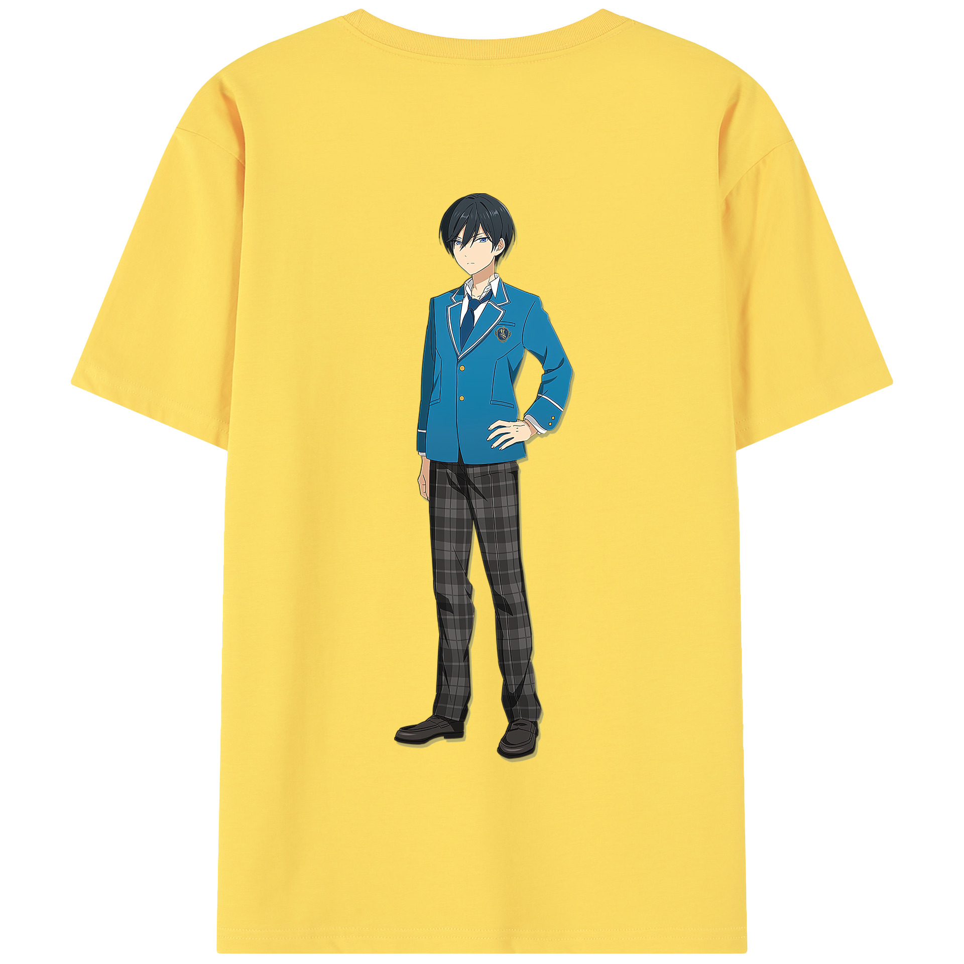 （画像用） あんさんぶるスターズ! Ensemble Stars 綿100％半袖Tシャツ（背面プリント）