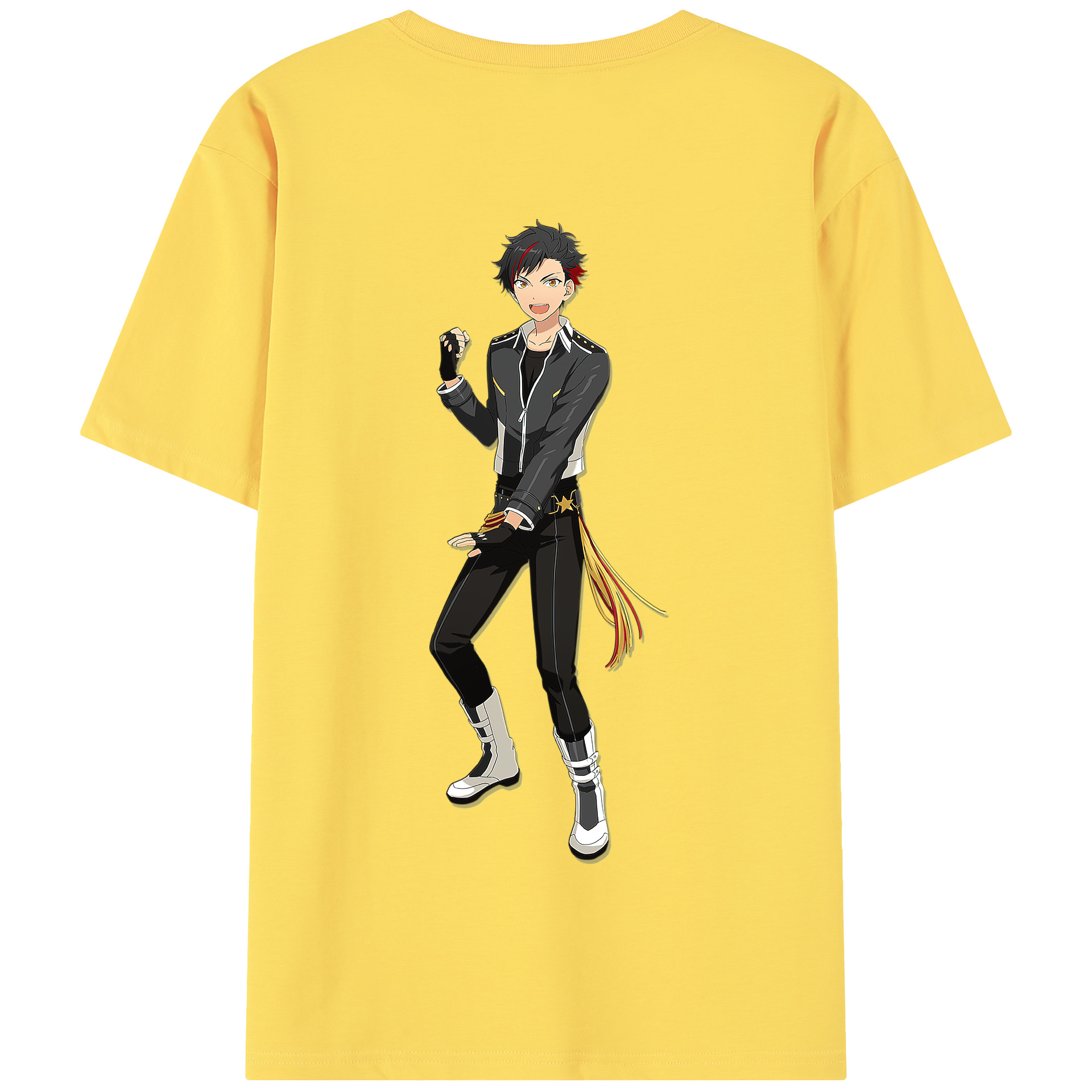 （画像用） あんさんぶるスターズ! Ensemble Stars 綿100％半袖Tシャツ（背面プリント）