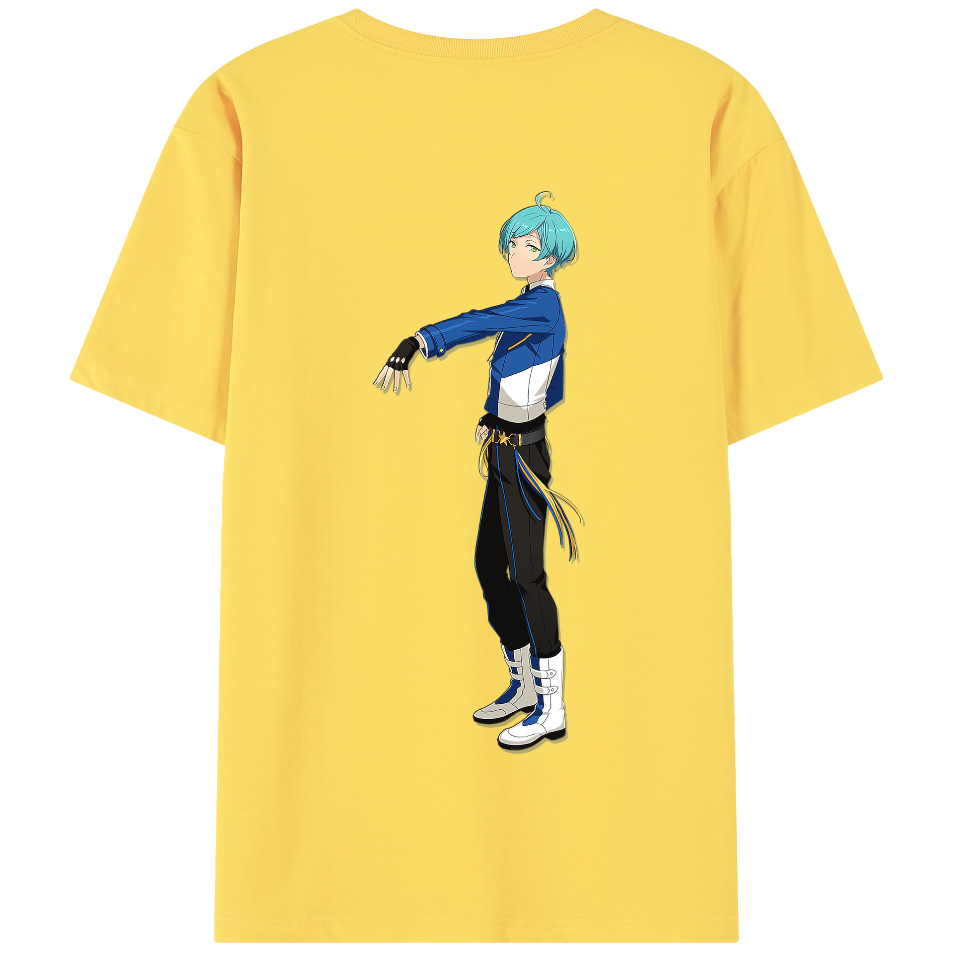 （画像用） あんさんぶるスターズ! Ensemble Stars 綿100％半袖Tシャツ（背面プリント）