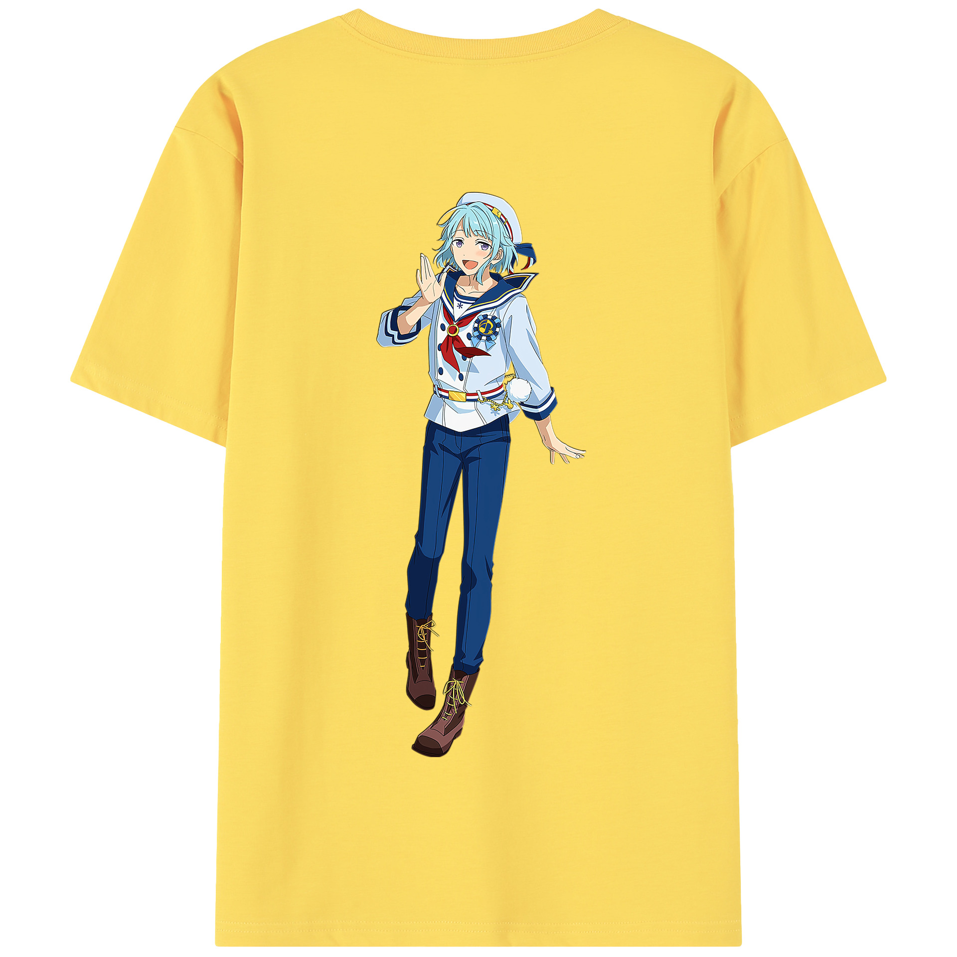 （画像用） あんさんぶるスターズ! Ensemble Stars 綿100％半袖Tシャツ（背面プリント）