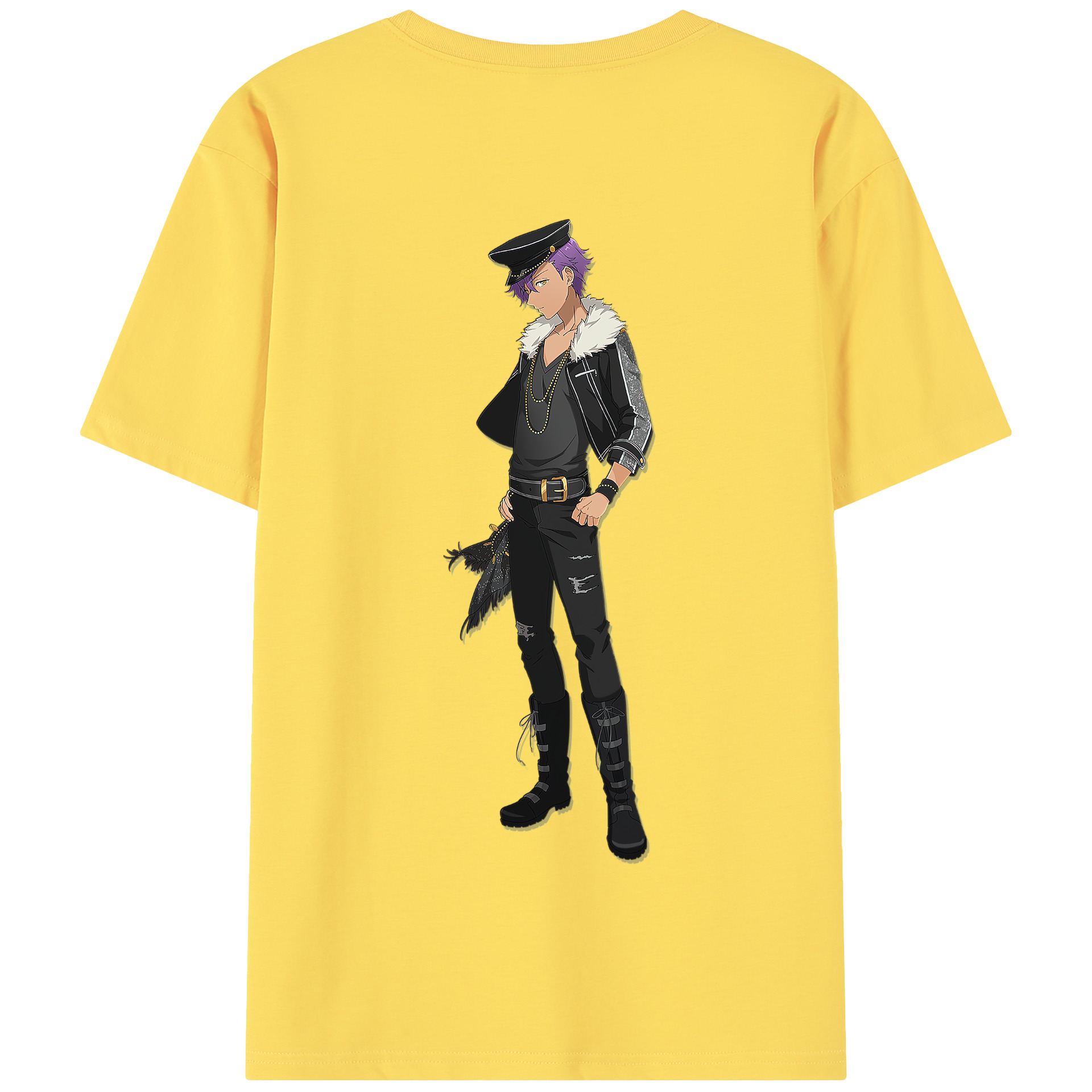 （画像用） あんさんぶるスターズ! Ensemble Stars 綿100％半袖Tシャツ（背面プリント）