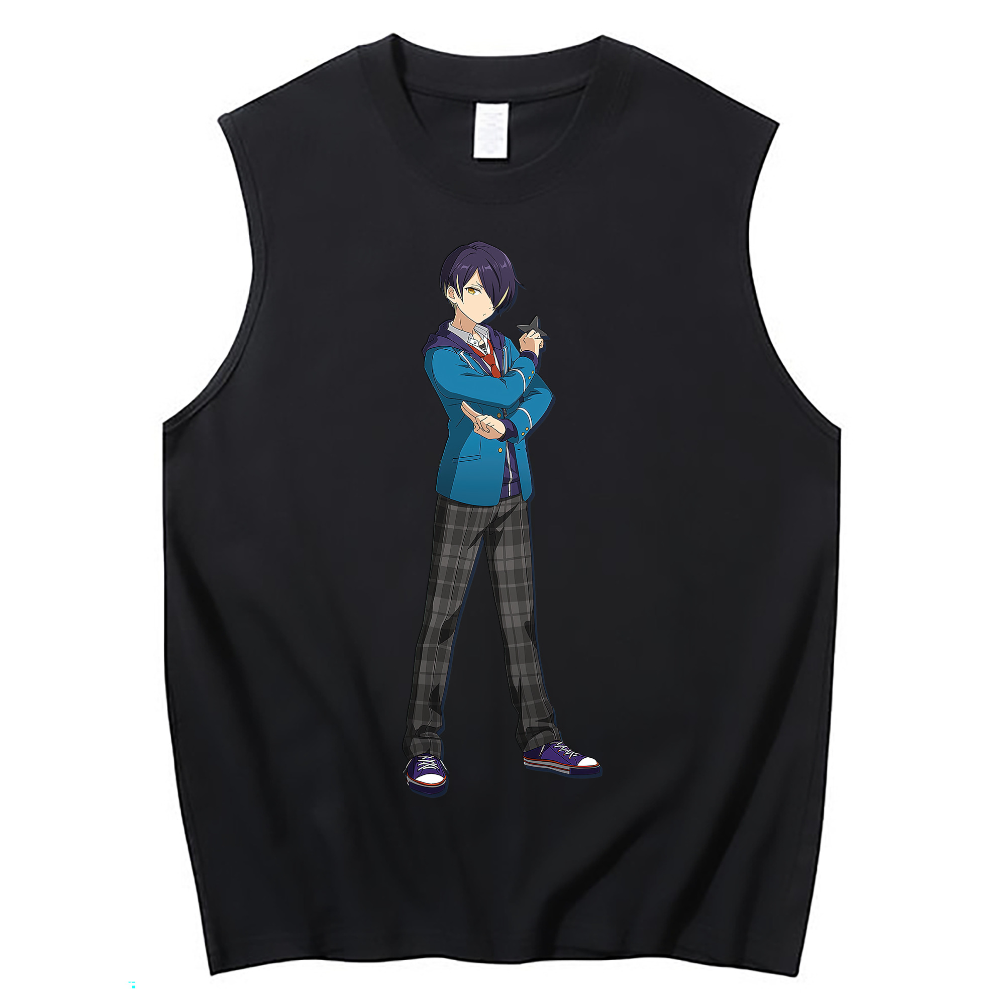（画像用） あんさんぶるスターズ! Ensemble Stars コットン100％タンクトップ（フロントプリント）