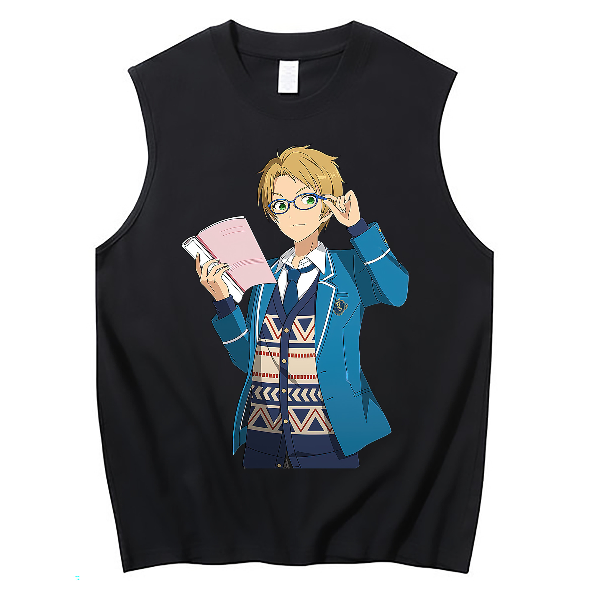 （画像用） あんさんぶるスターズ! Ensemble Stars コットン100％タンクトップ（フロントプリント）