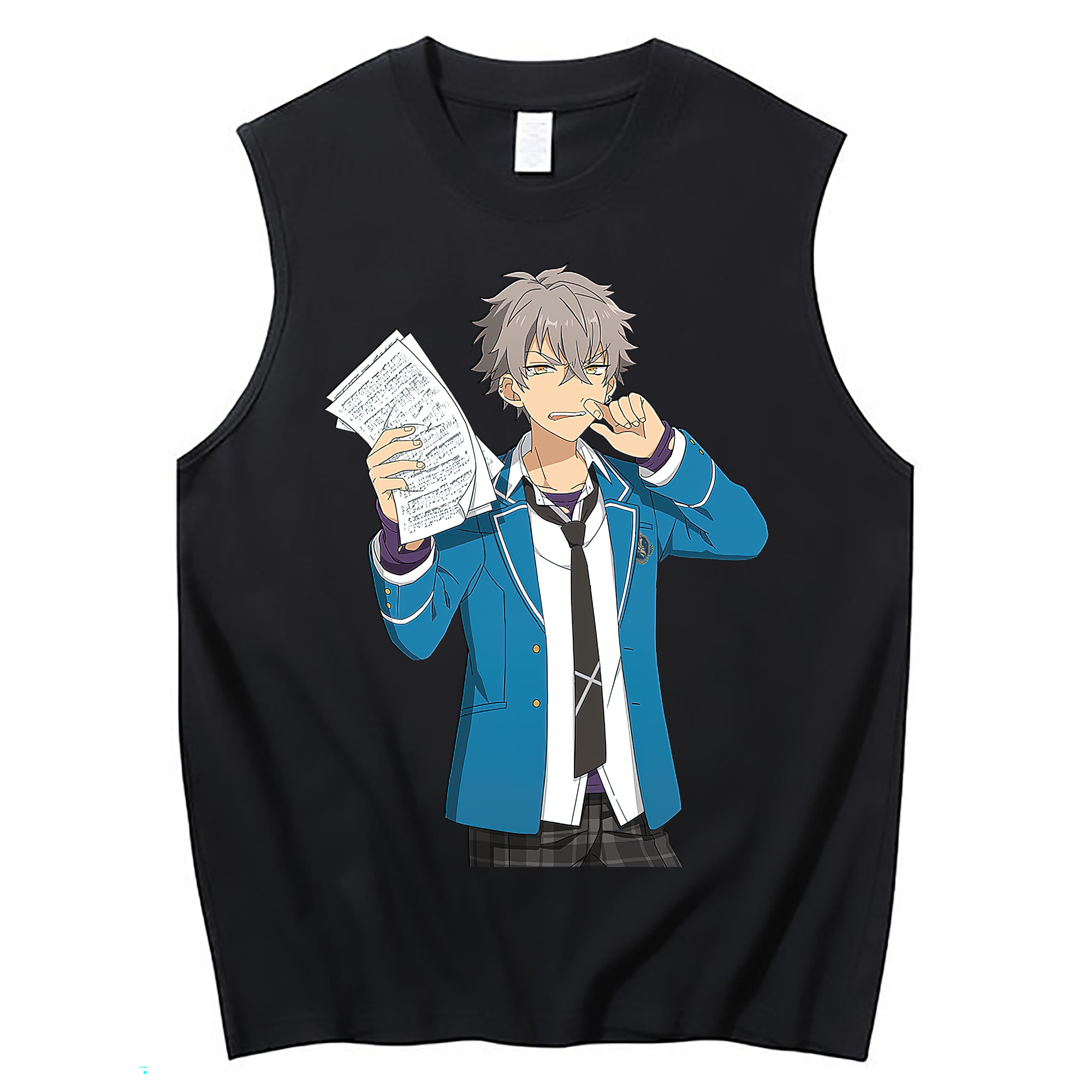 （画像用） あんさんぶるスターズ! Ensemble Stars コットン100％タンクトップ（フロントプリント）