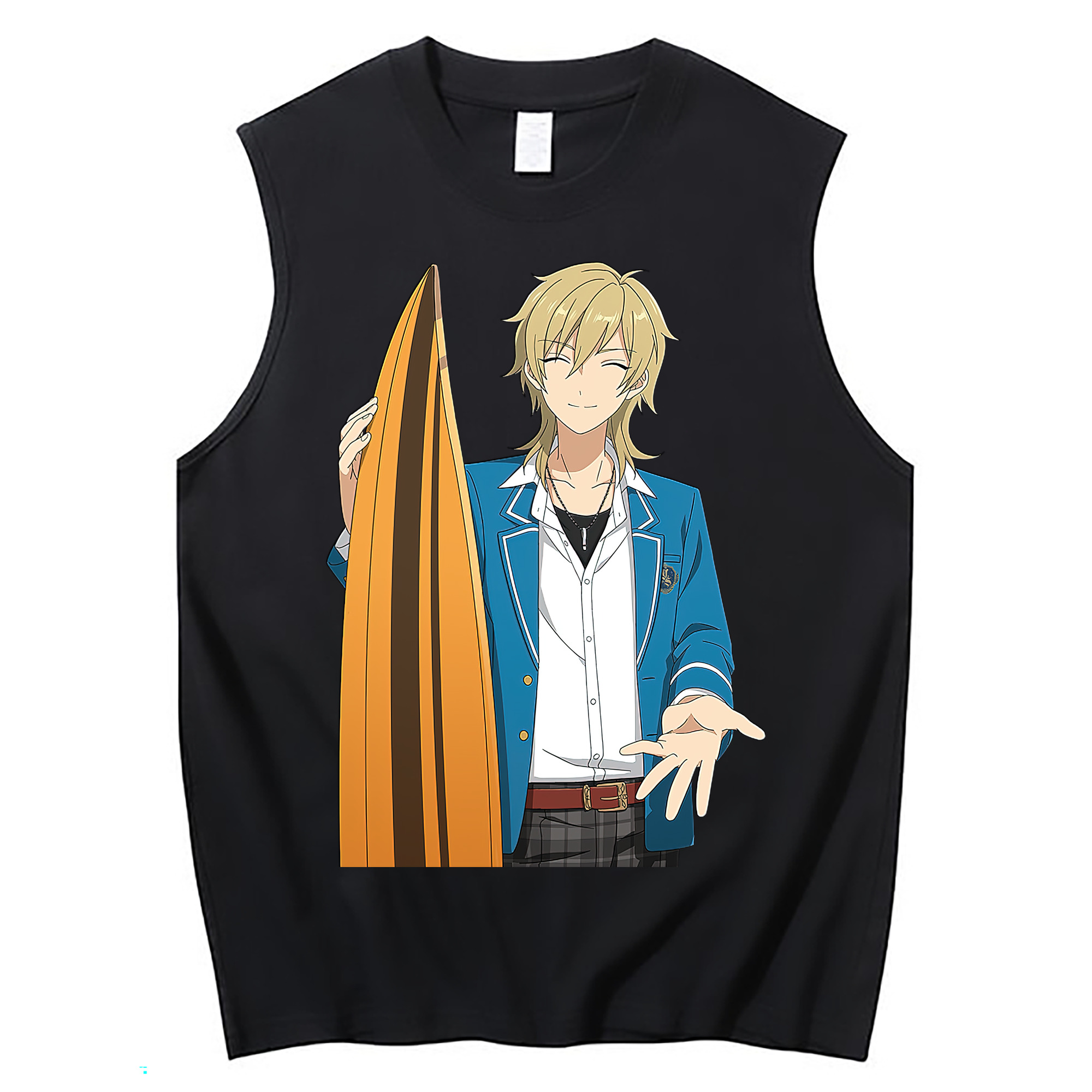 （画像用） あんさんぶるスターズ! Ensemble Stars コットン100％タンクトップ（フロントプリント）