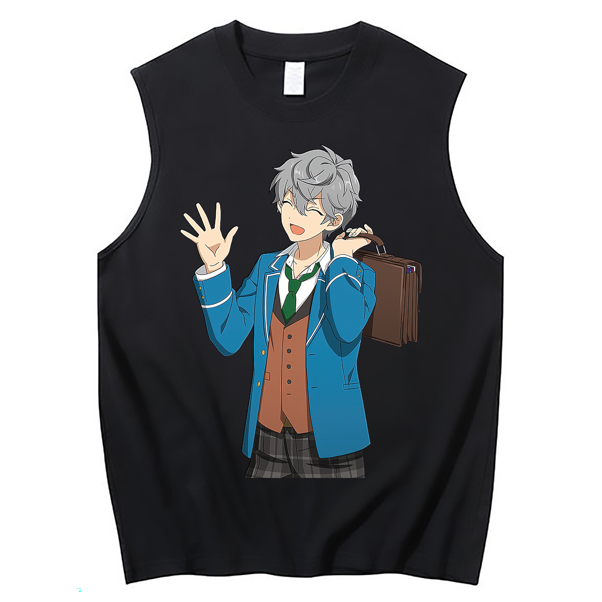 （画像用） あんさんぶるスターズ! Ensemble Stars コットン100％タンクトップ（フロントプリント）