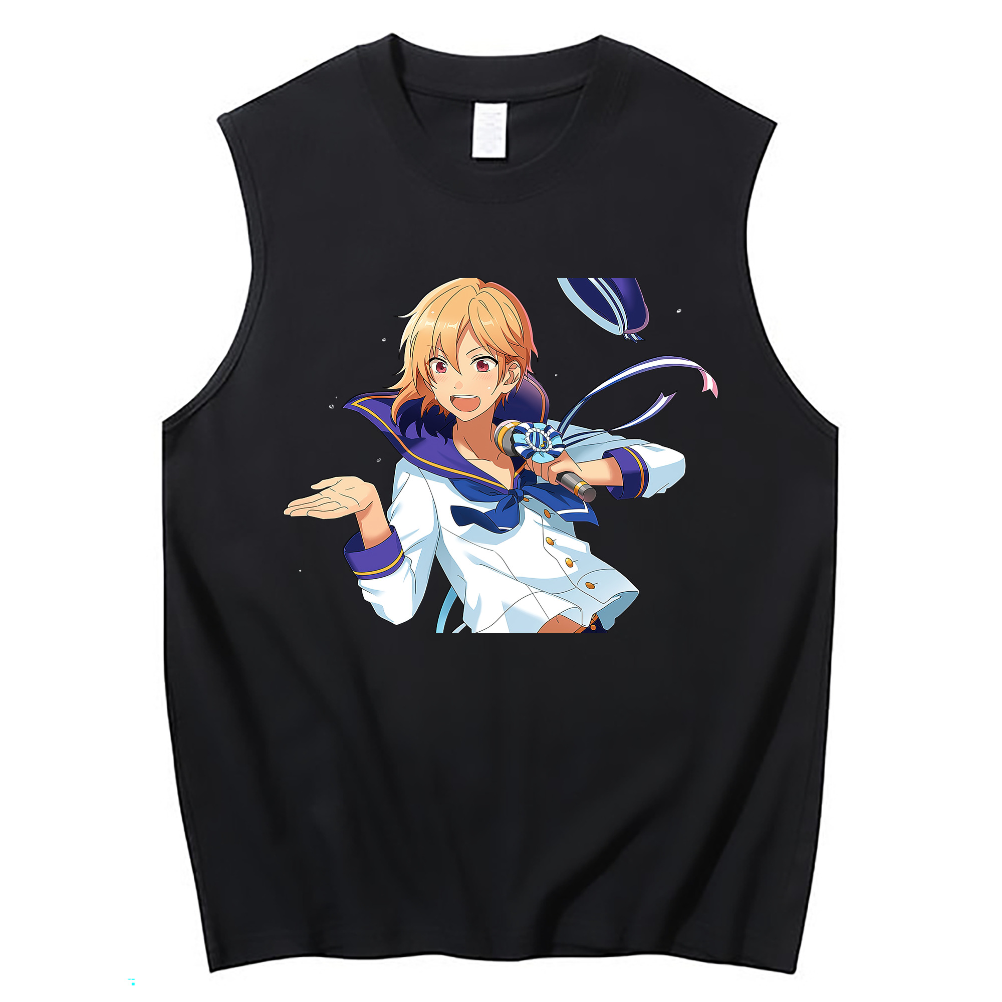 （画像用） あんさんぶるスターズ! Ensemble Stars コットン100％タンクトップ（フロントプリント）