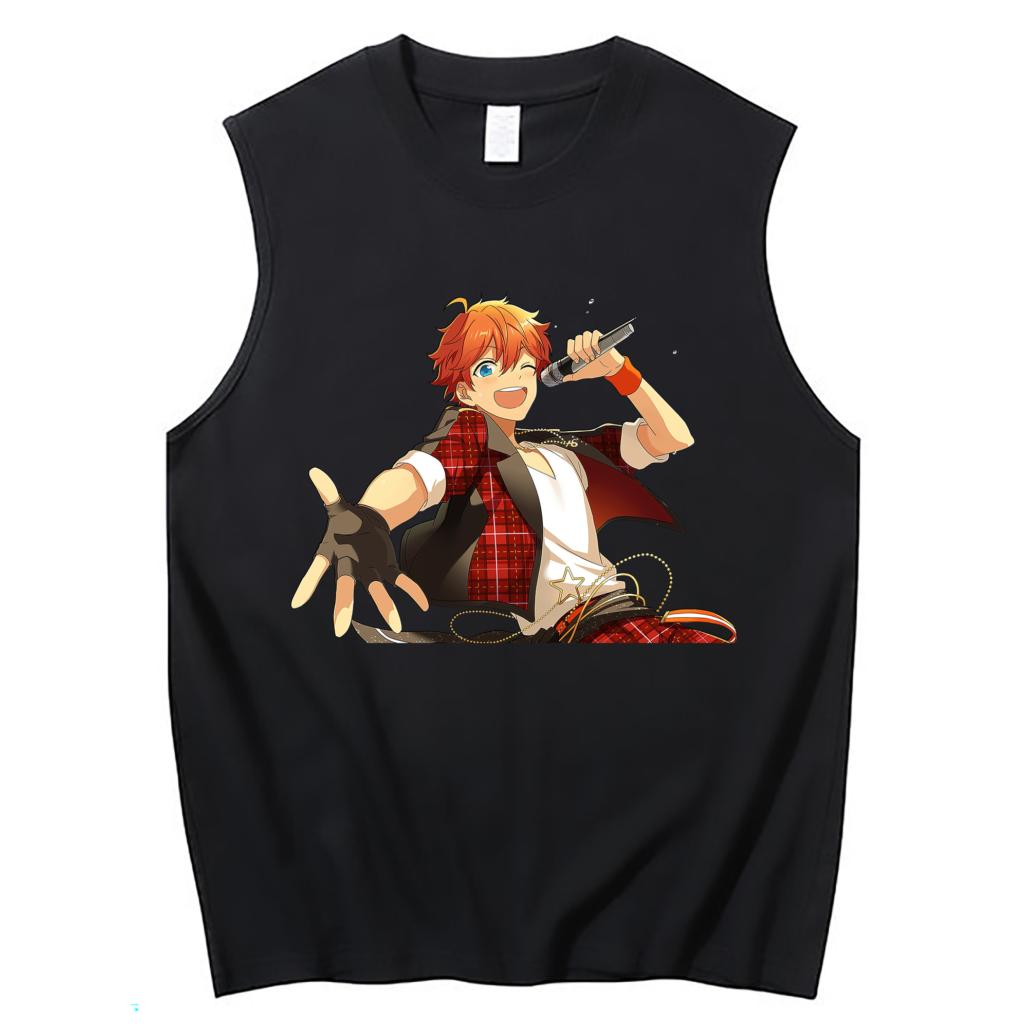 （画像用） あんさんぶるスターズ! Ensemble Stars コットン100％タンクトップ（フロントプリント）