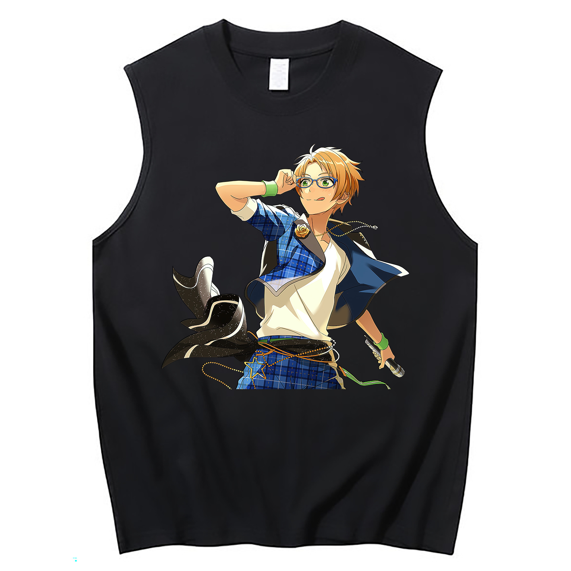 （画像用） あんさんぶるスターズ! Ensemble Stars コットン100％タンクトップ（フロントプリント）