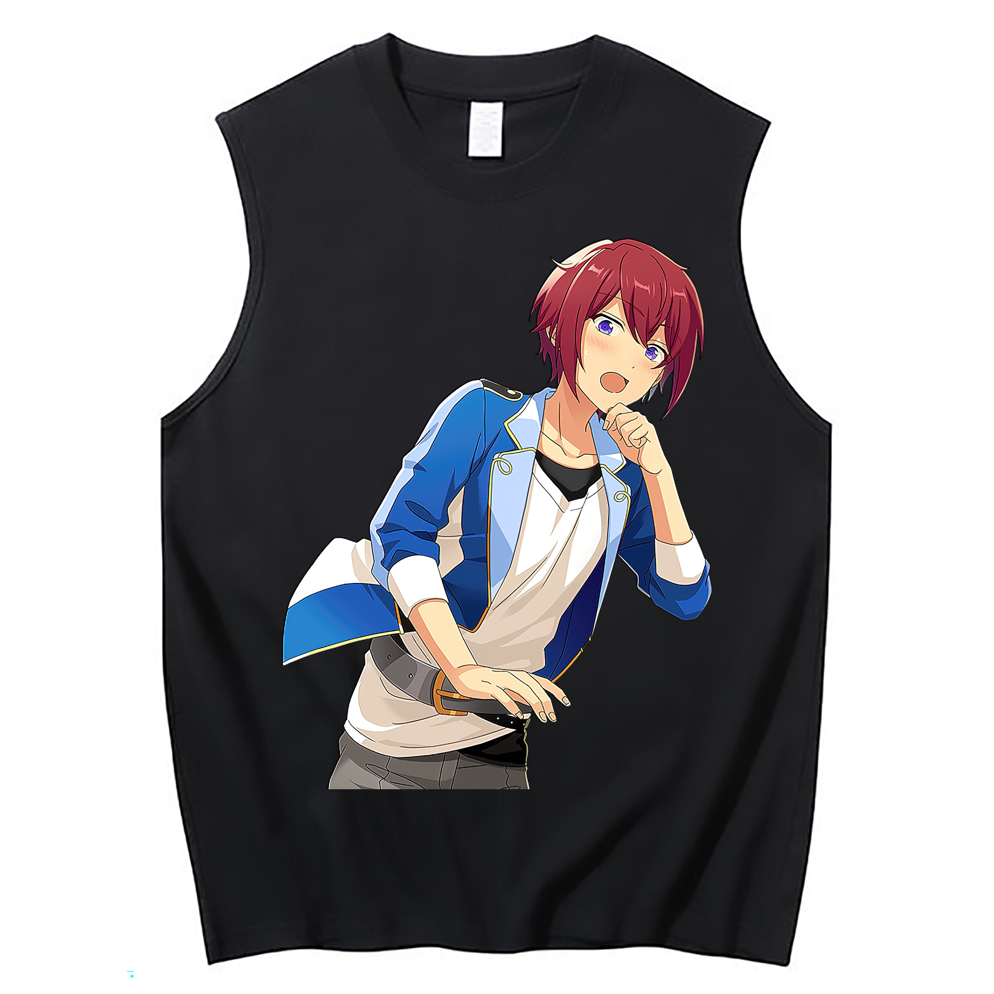 （画像用） あんさんぶるスターズ! Ensemble Stars コットン100％タンクトップ（フロントプリント）