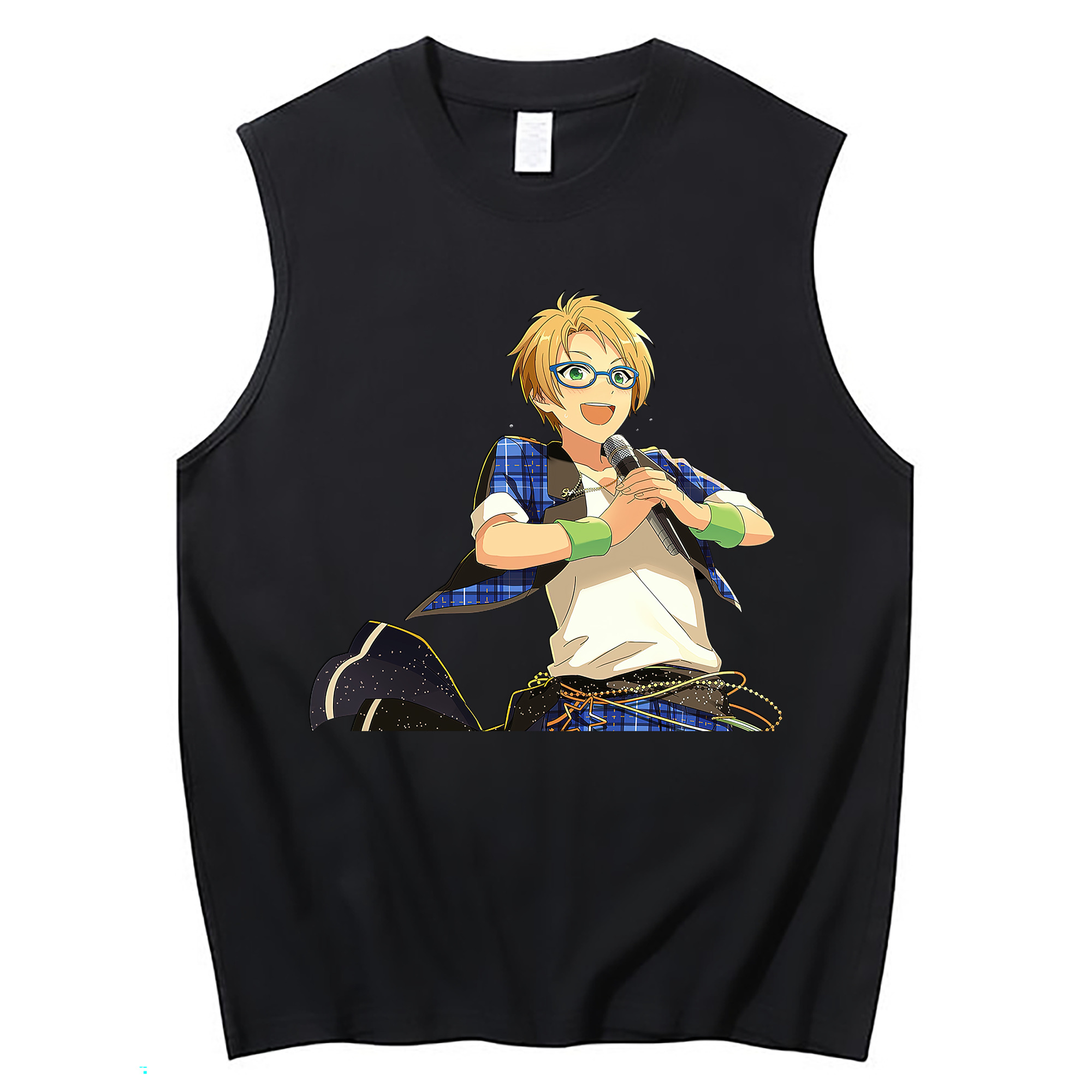 （画像用） あんさんぶるスターズ! Ensemble Stars コットン100％タンクトップ（フロントプリント）