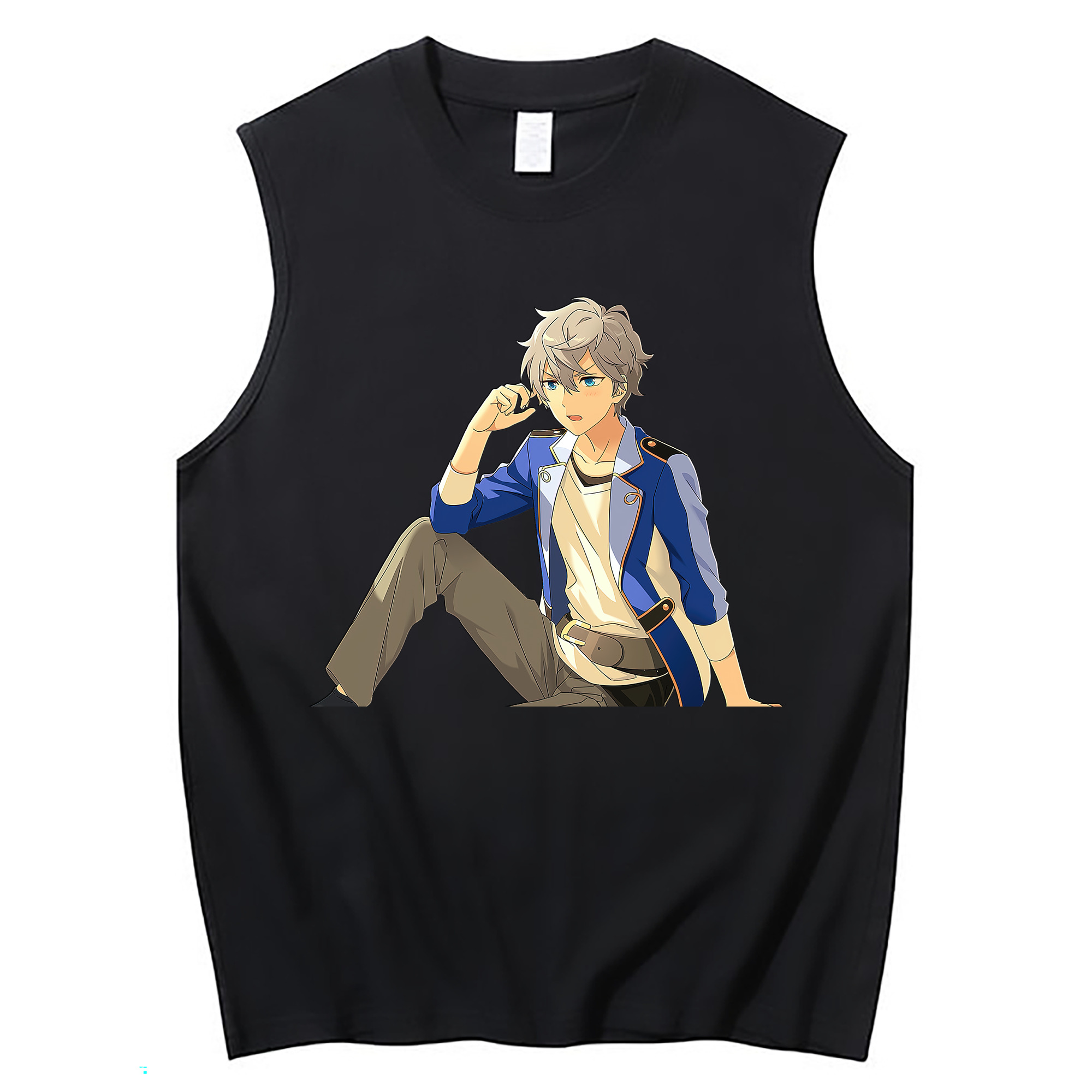 （画像用） あんさんぶるスターズ! Ensemble Stars コットン100％タンクトップ（フロントプリント）