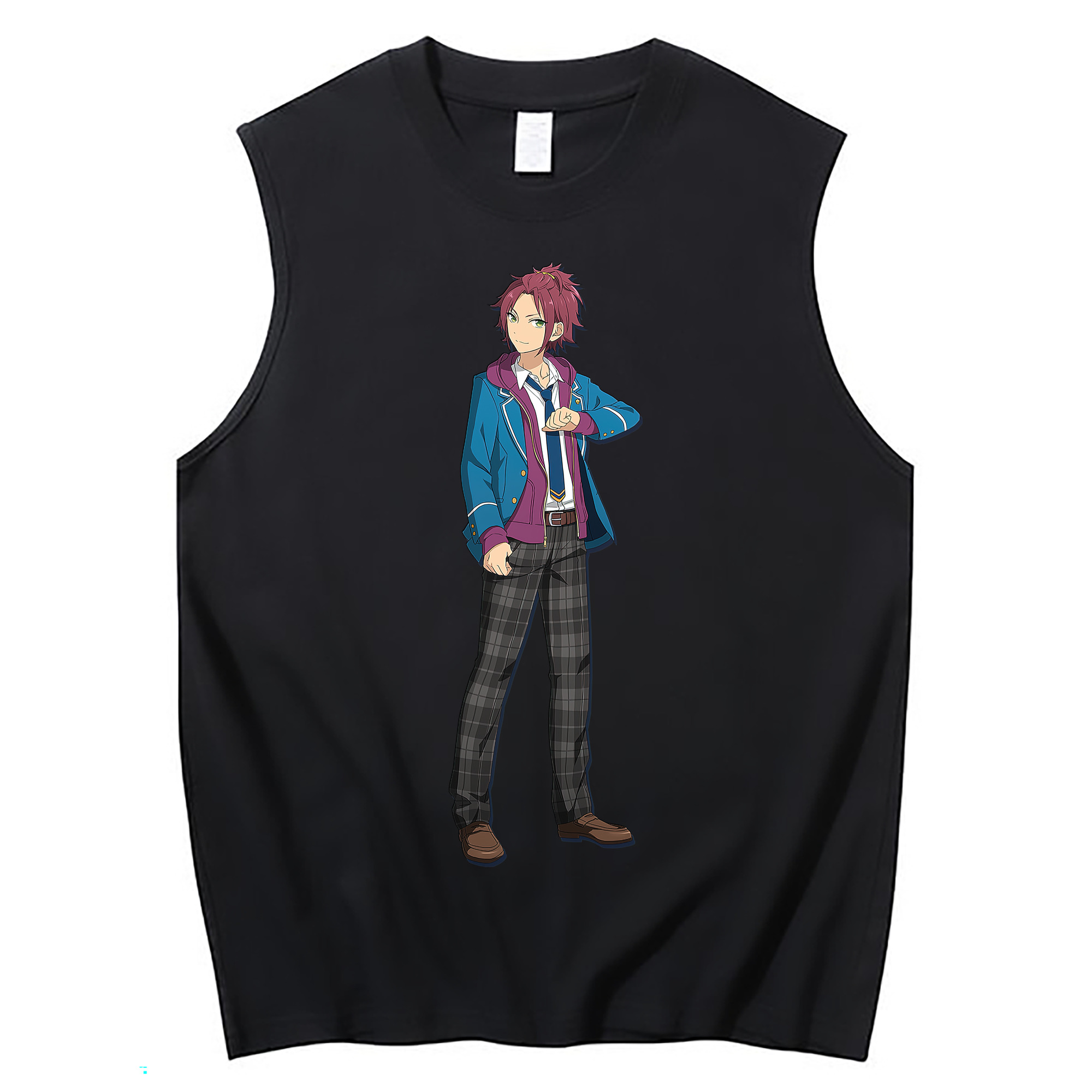 （画像用） あんさんぶるスターズ! Ensemble Stars コットン100％タンクトップ（フロントプリント）