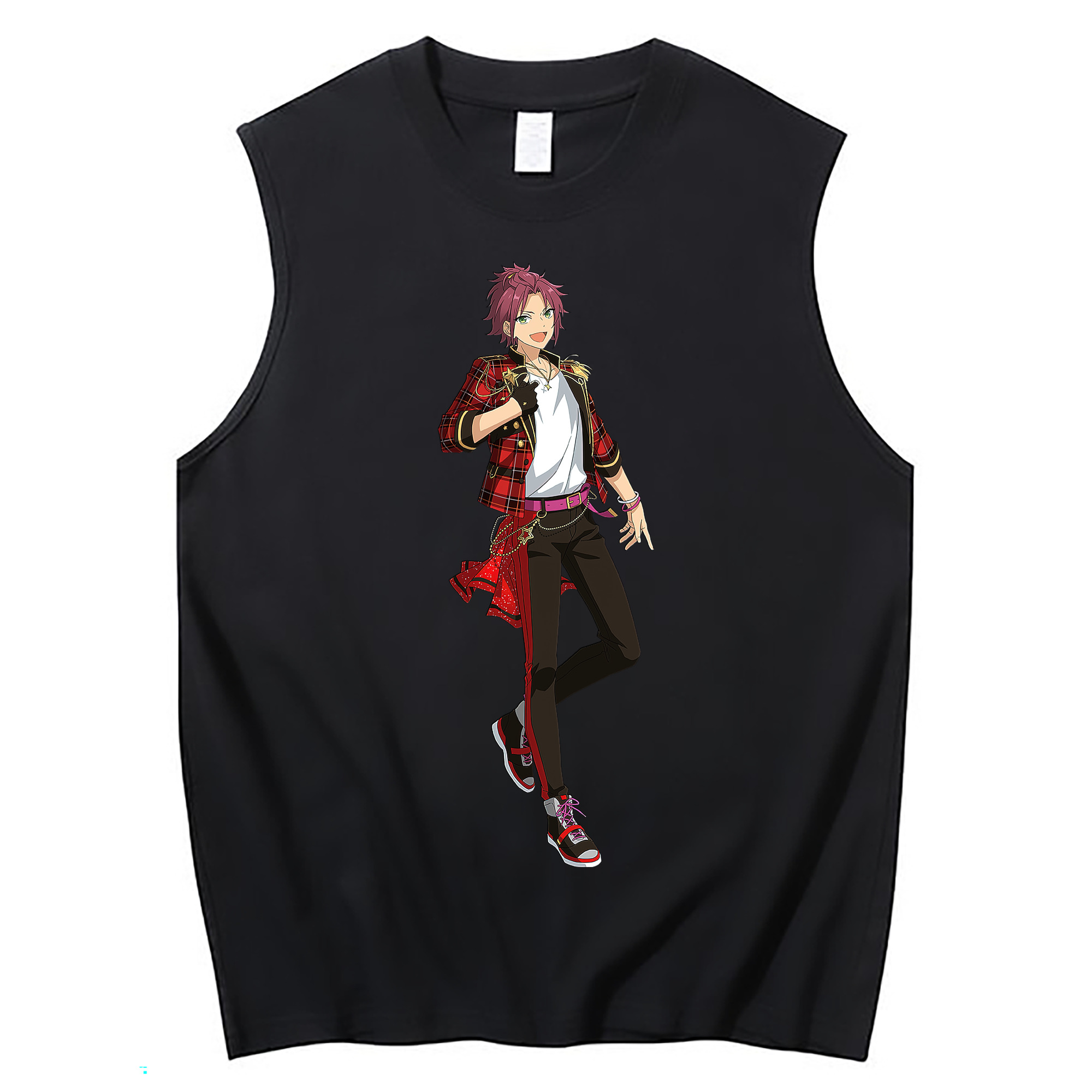 （画像用） あんさんぶるスターズ! Ensemble Stars コットン100％タンクトップ（フロントプリント）