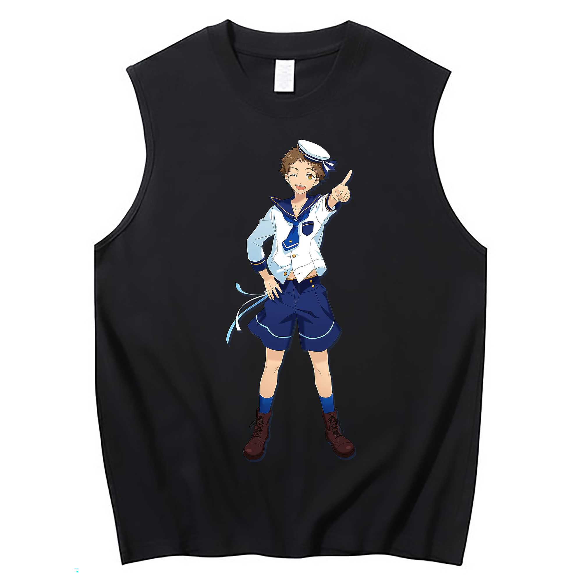 （画像用） あんさんぶるスターズ! Ensemble Stars コットン100％タンクトップ（フロントプリント）
