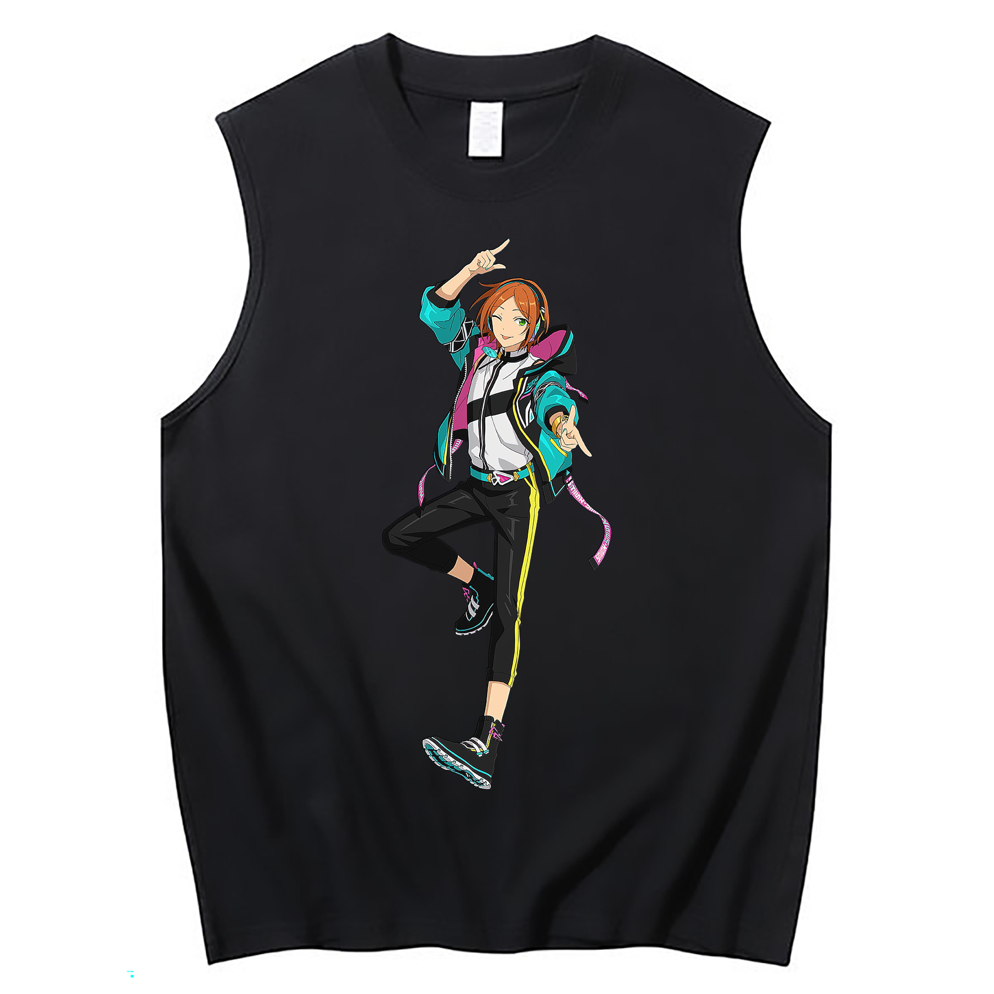 （画像用） あんさんぶるスターズ! Ensemble Stars コットン100％タンクトップ（フロントプリント）