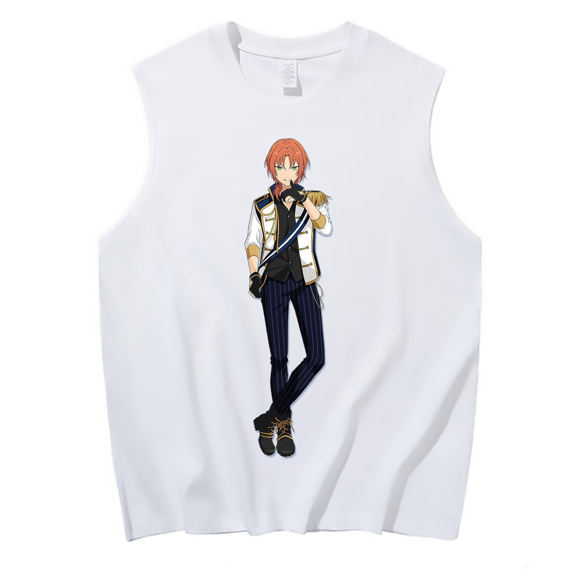 （画像用） あんさんぶるスターズ! Ensemble Stars コットン100％タンクトップ（フロントプリント）
