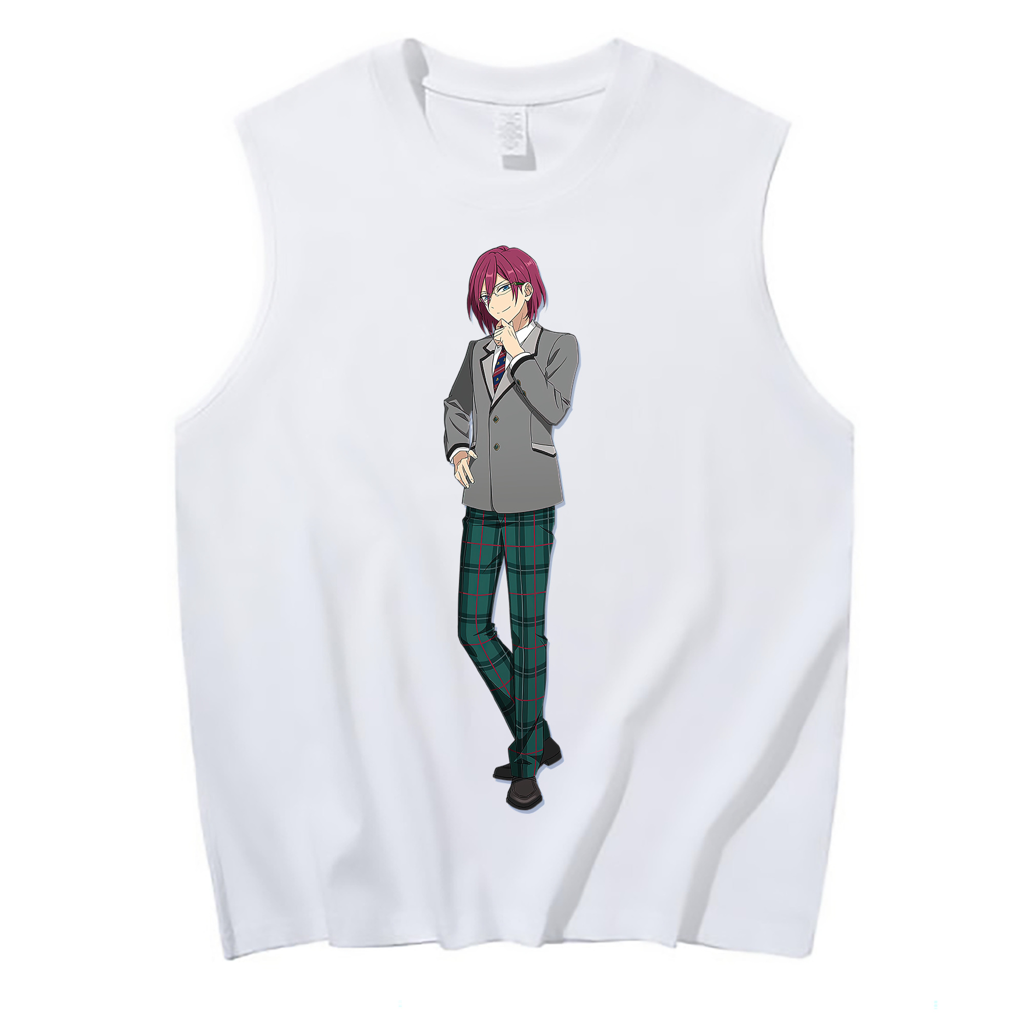 （画像用） あんさんぶるスターズ! Ensemble Stars コットン100％タンクトップ（フロントプリント）