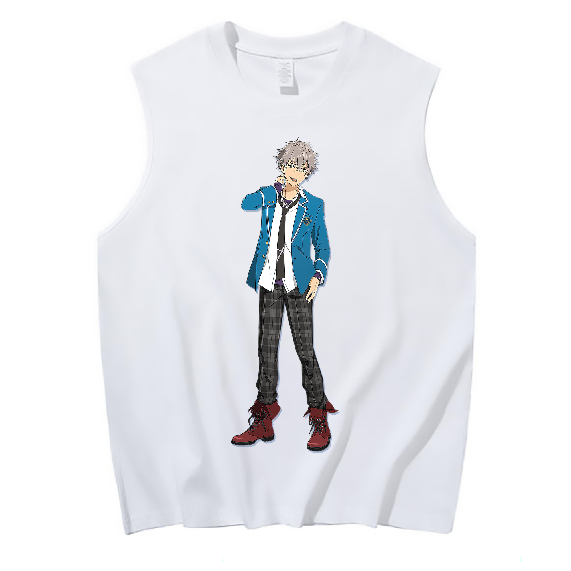 （画像用） あんさんぶるスターズ! Ensemble Stars コットン100％タンクトップ（フロントプリント）