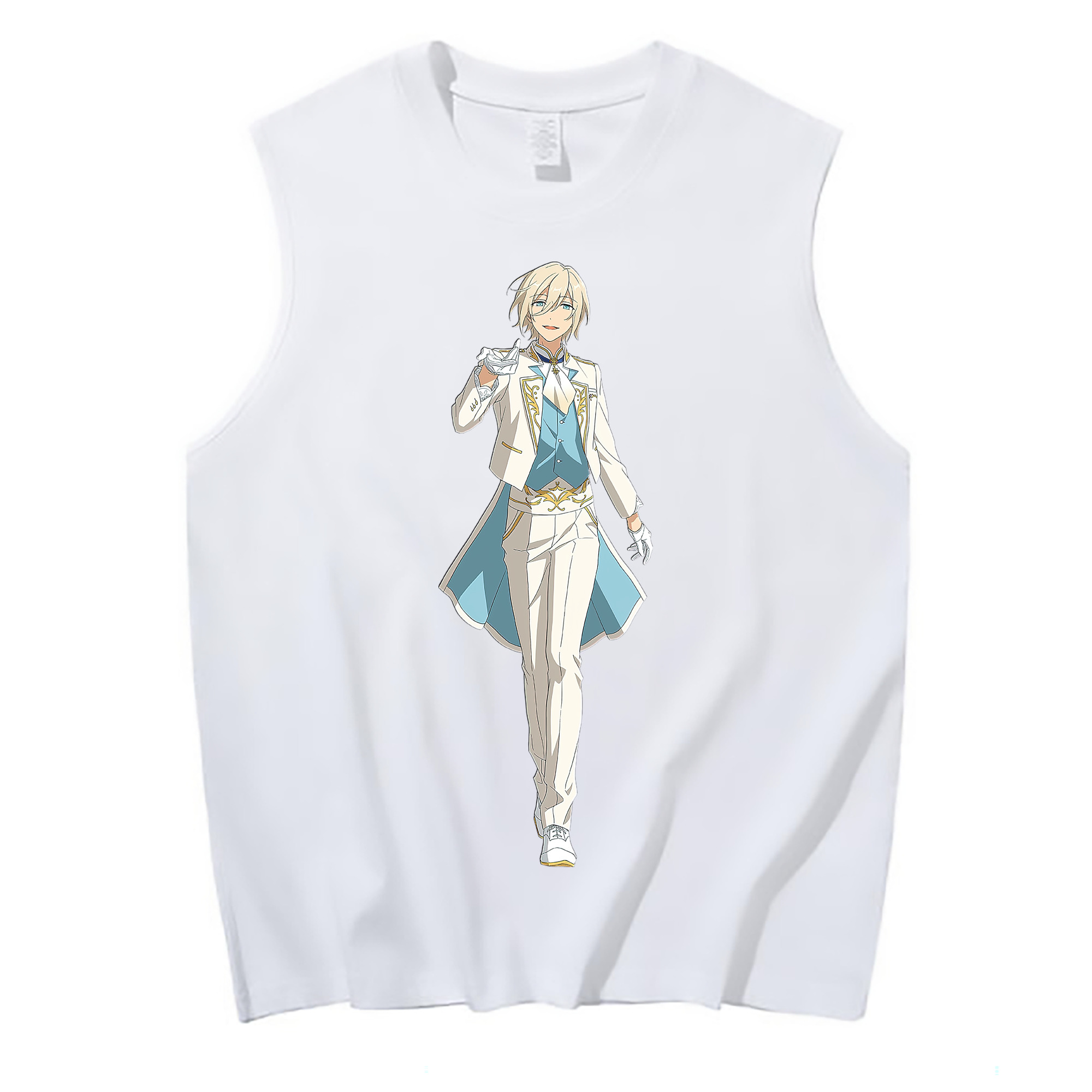 （画像用） あんさんぶるスターズ! Ensemble Stars コットン100％タンクトップ（フロントプリント）