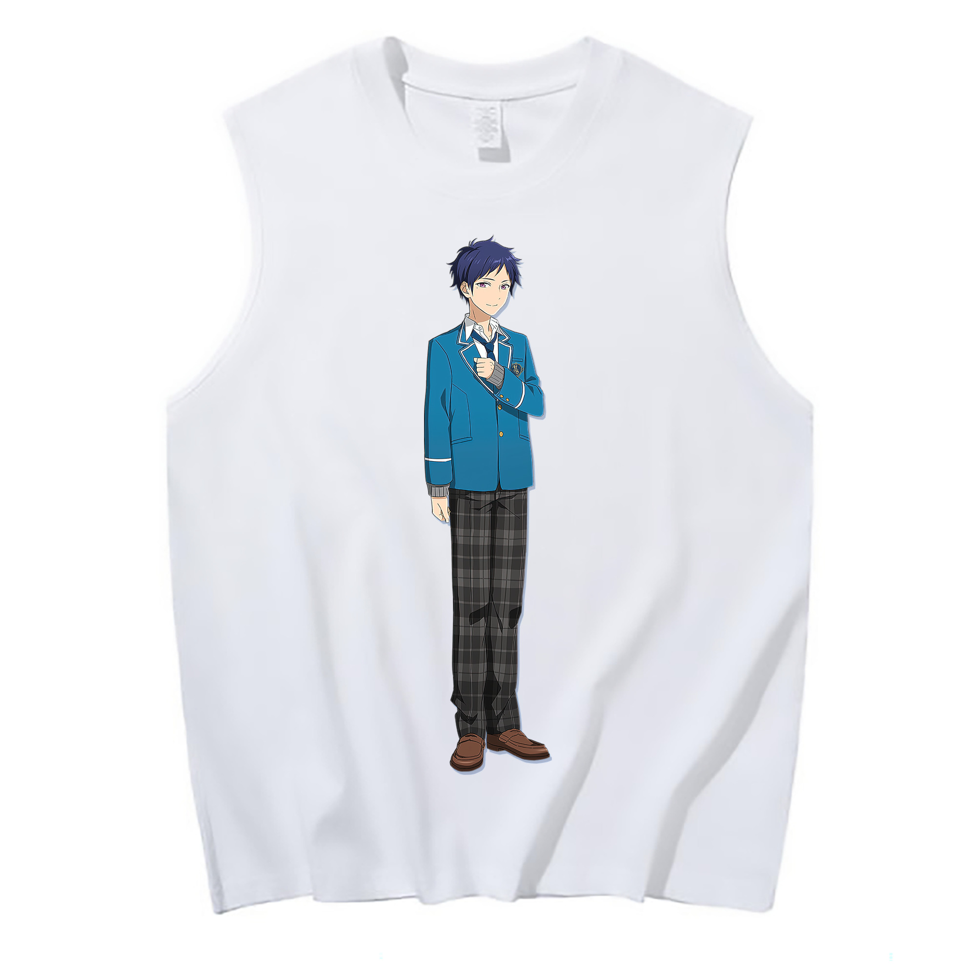 （画像用） あんさんぶるスターズ! Ensemble Stars コットン100％タンクトップ（フロントプリント）