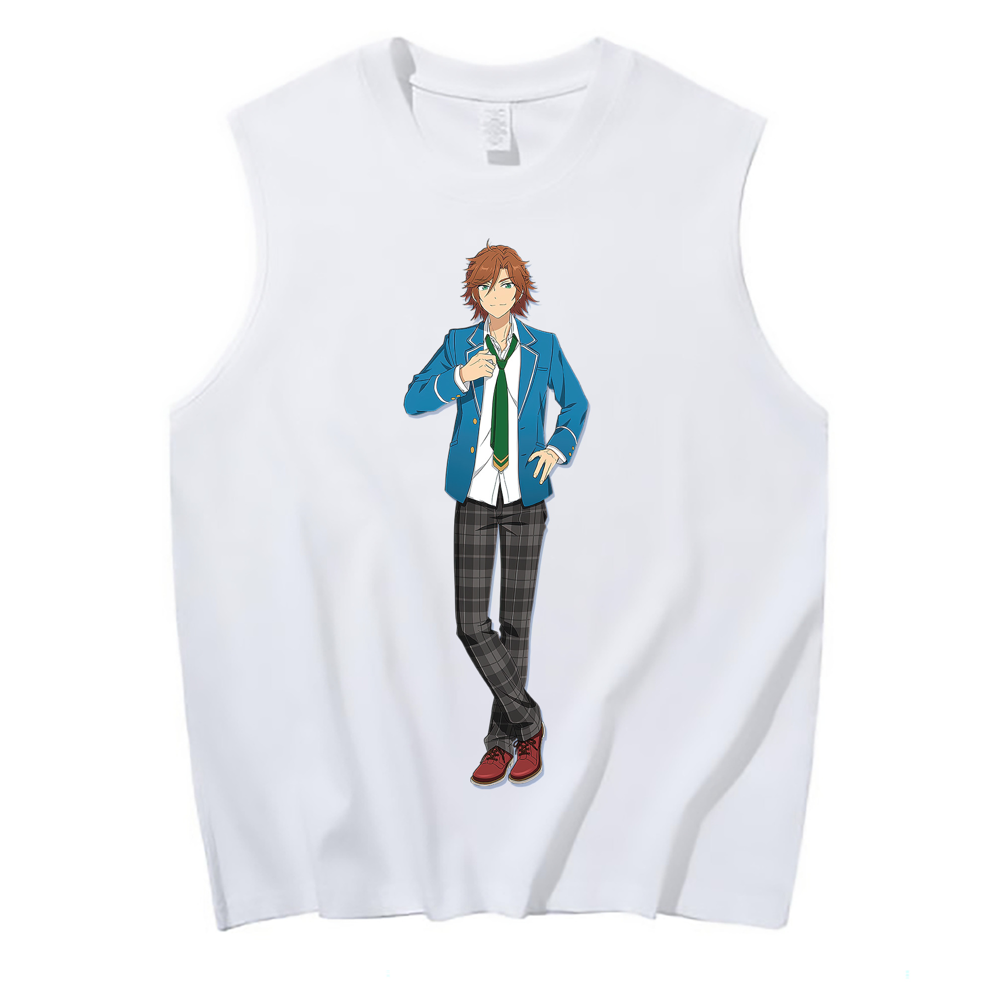 （画像用） あんさんぶるスターズ! Ensemble Stars コットン100％タンクトップ（フロントプリント）