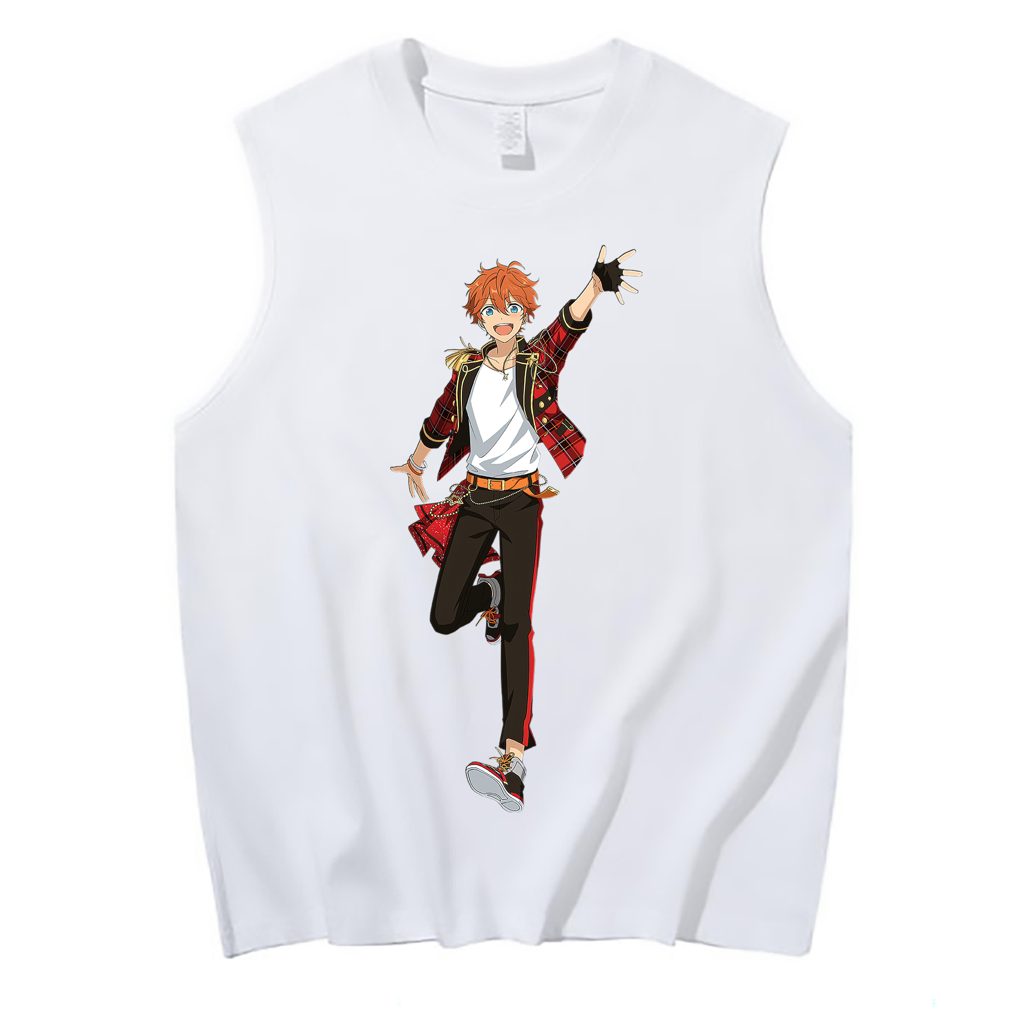 （画像用） あんさんぶるスターズ! Ensemble Stars コットン100％タンクトップ（フロントプリント）