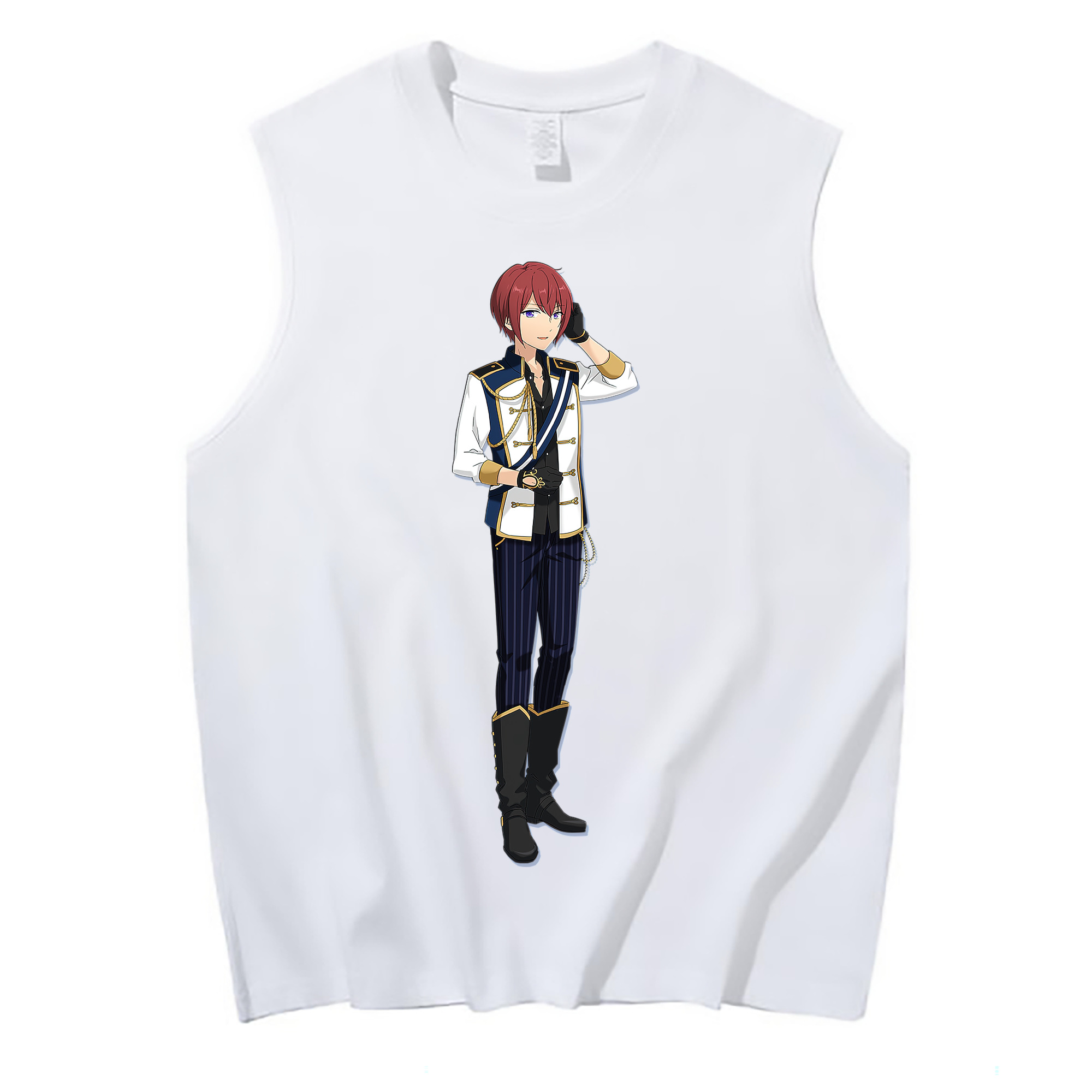 （画像用） あんさんぶるスターズ! Ensemble Stars コットン100％タンクトップ（フロントプリント）
