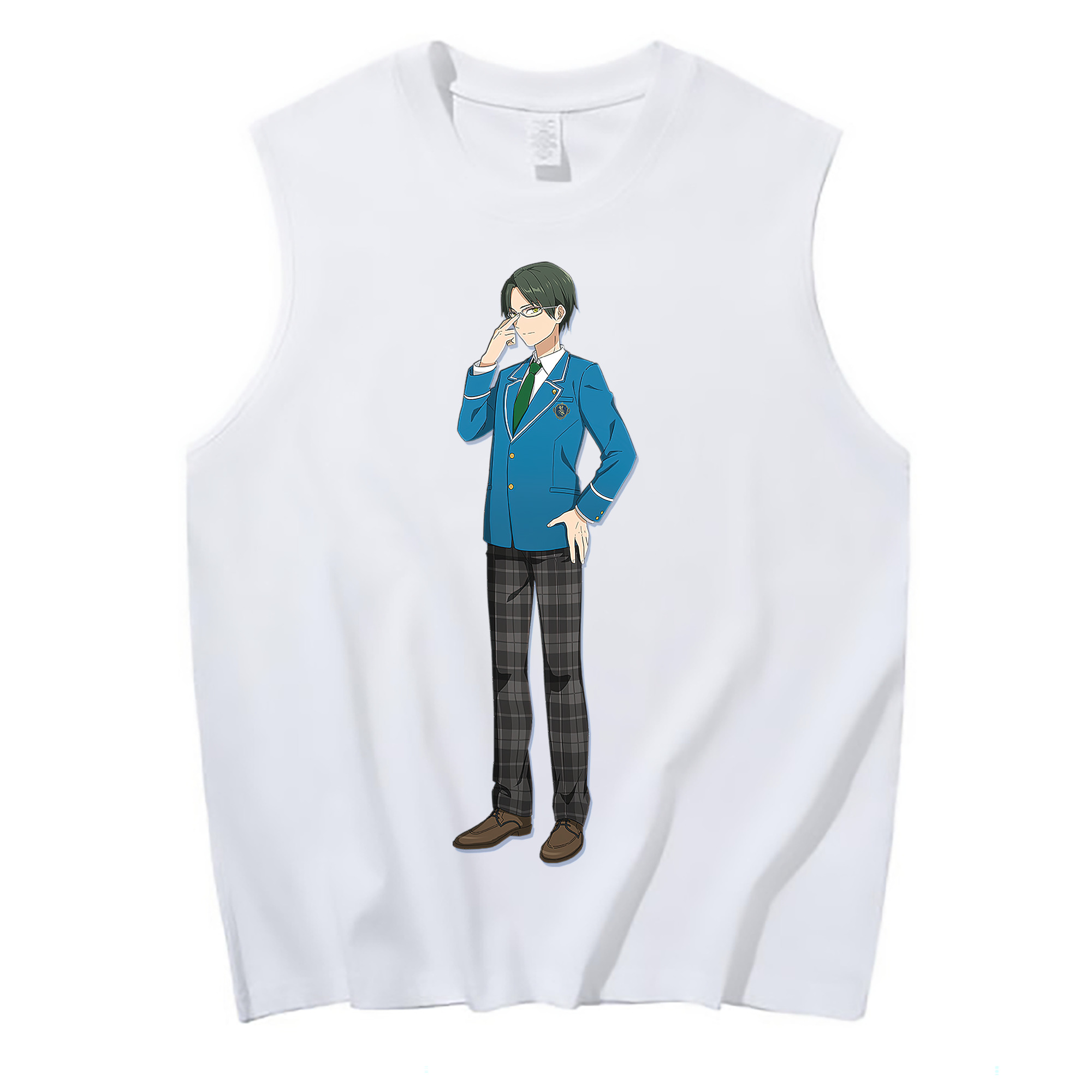 （画像用） あんさんぶるスターズ! Ensemble Stars コットン100％タンクトップ（フロントプリント）
