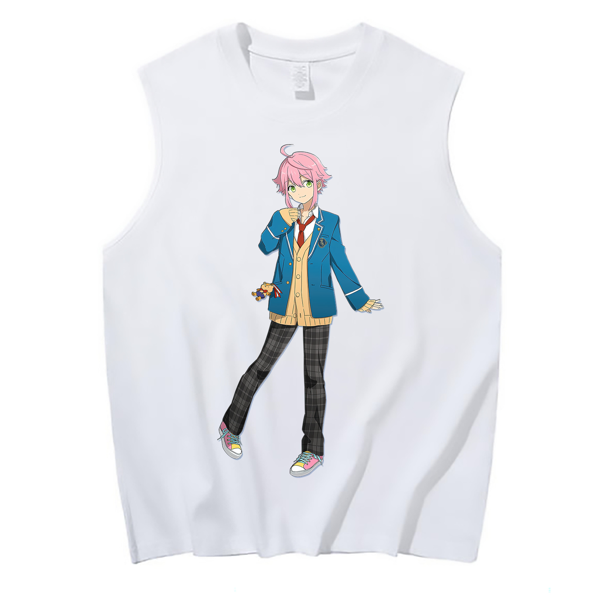 （画像用） あんさんぶるスターズ! Ensemble Stars コットン100％タンクトップ（フロントプリント）