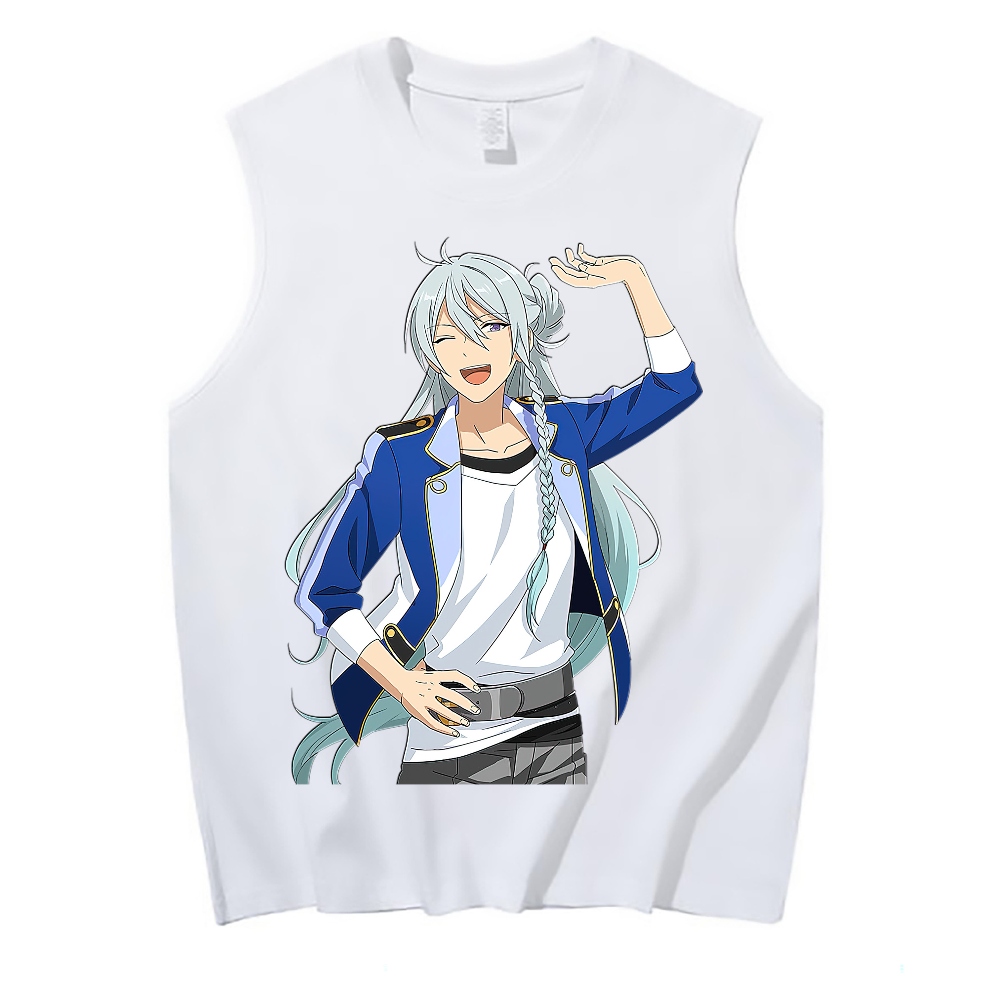 （画像用） あんさんぶるスターズ! Ensemble Stars コットン100％タンクトップ（フロントプリント）