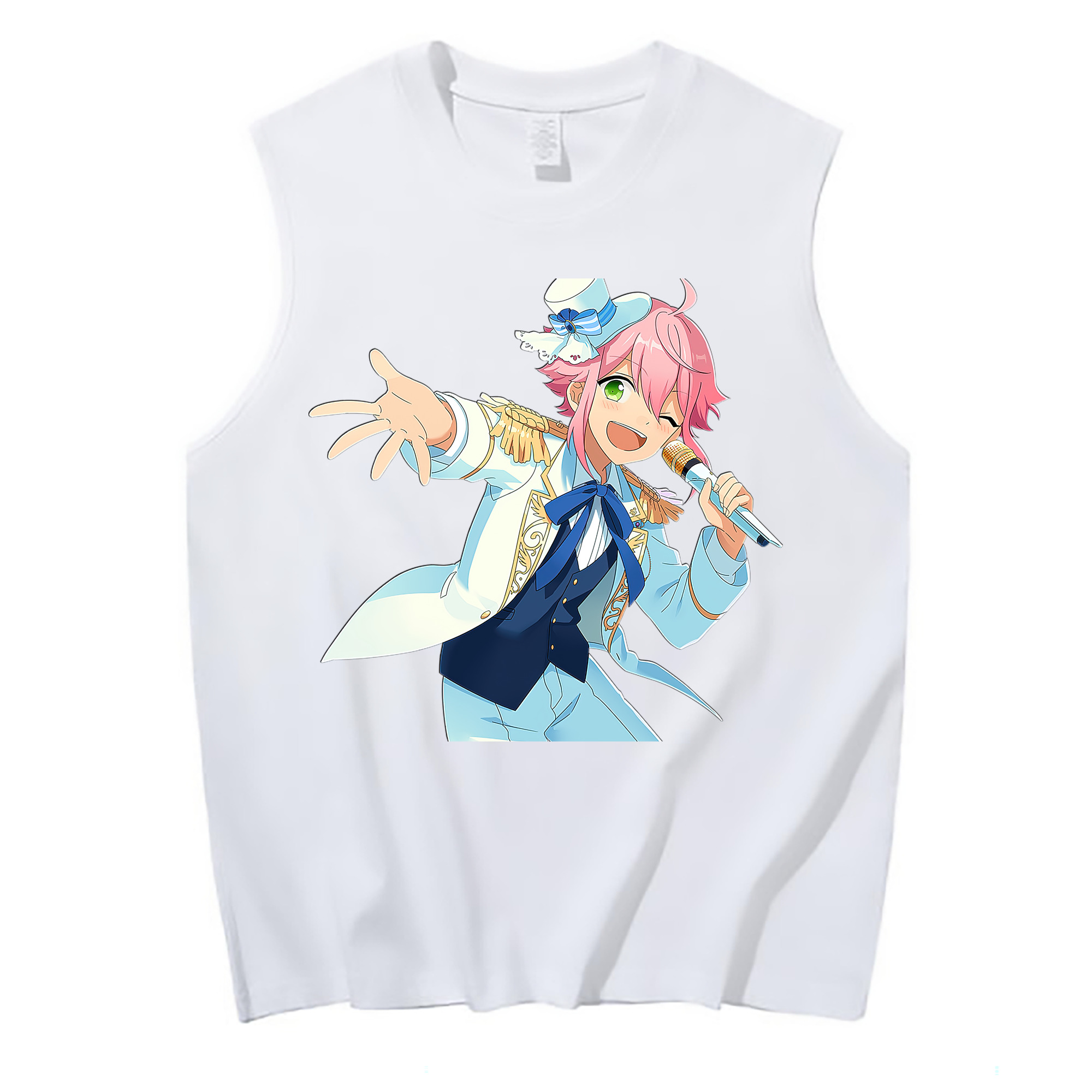 （画像用） あんさんぶるスターズ! Ensemble Stars コットン100％タンクトップ（フロントプリント）