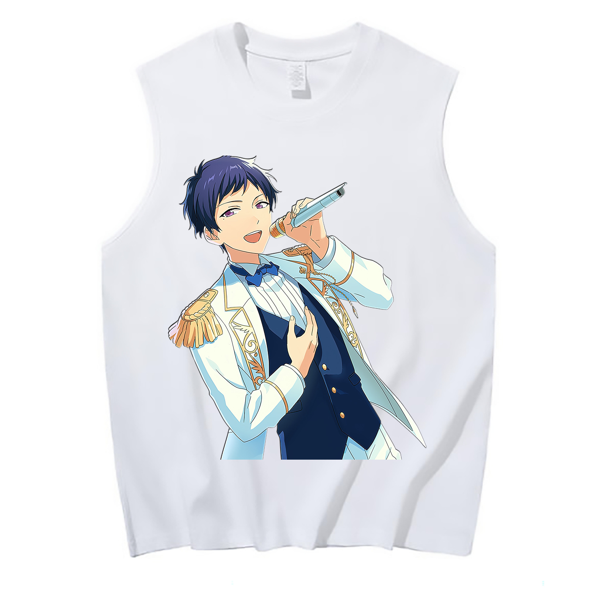 （画像用） あんさんぶるスターズ! Ensemble Stars コットン100％タンクトップ（フロントプリント）