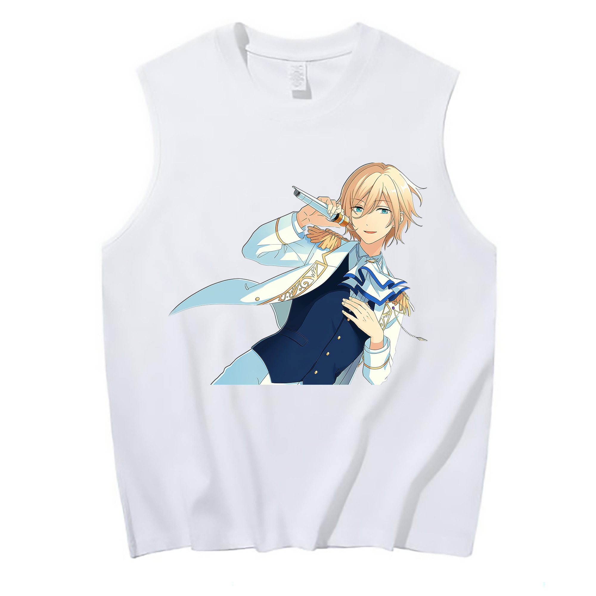 （画像用） あんさんぶるスターズ! Ensemble Stars コットン100％タンクトップ（フロントプリント）