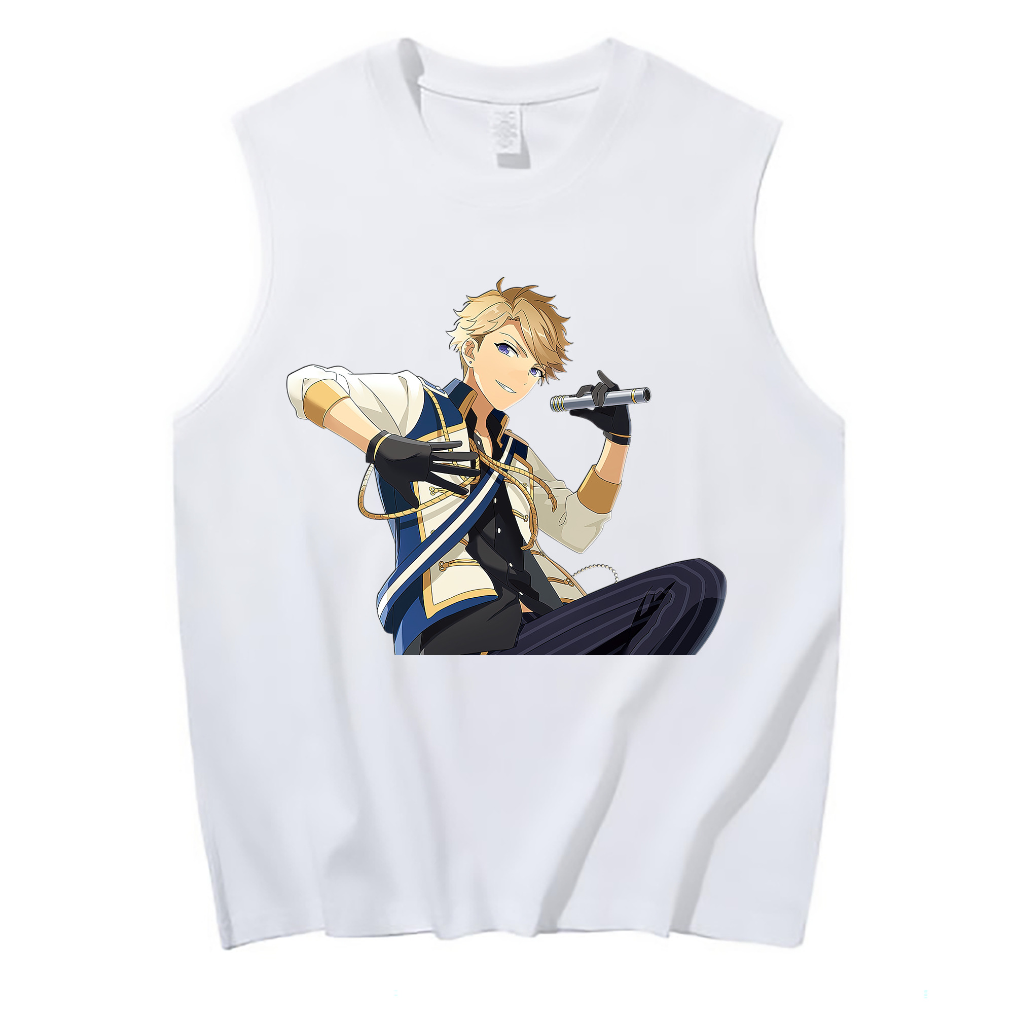 （画像用） あんさんぶるスターズ! Ensemble Stars コットン100％タンクトップ（フロントプリント）