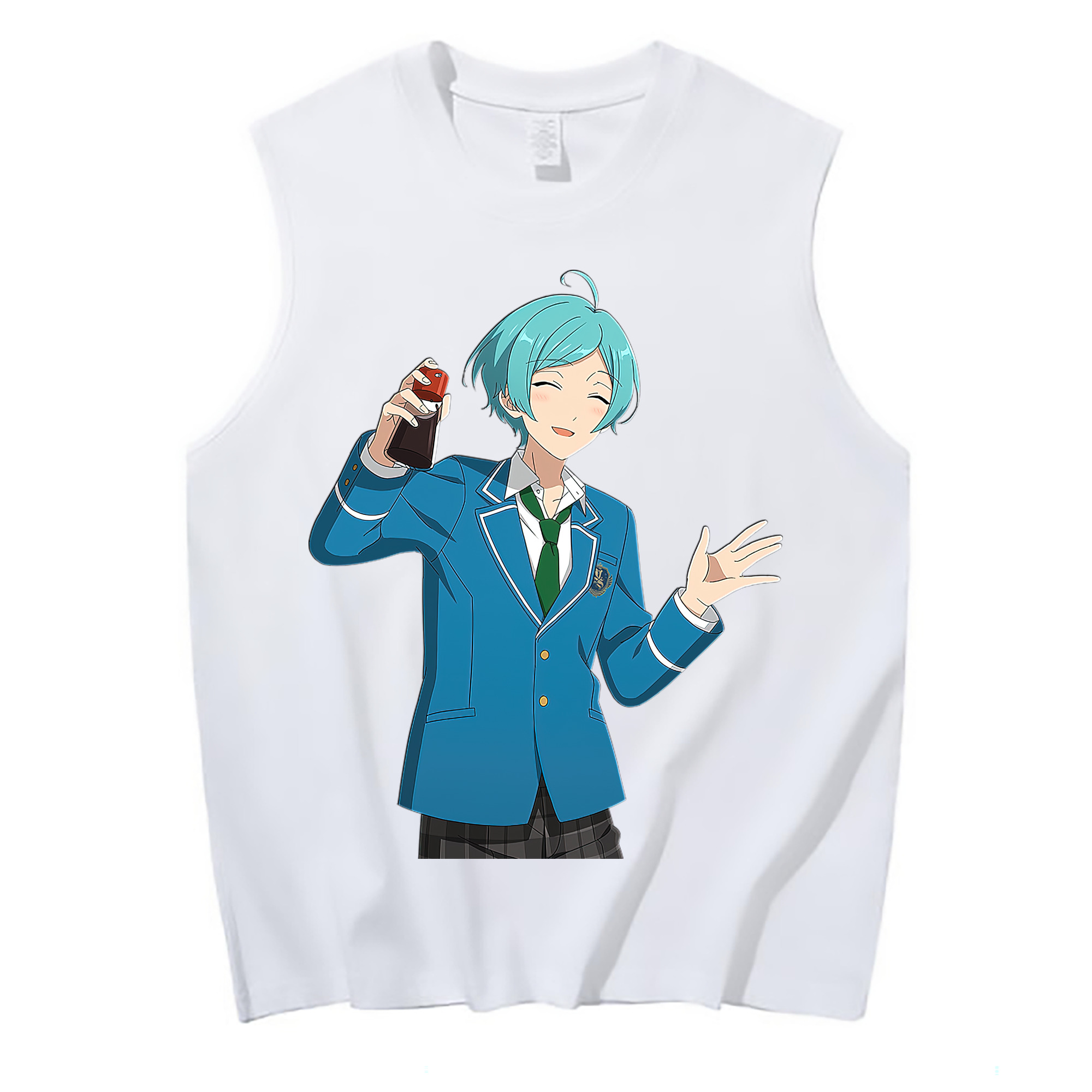 （画像用） あんさんぶるスターズ! Ensemble Stars コットン100％タンクトップ（フロントプリント）